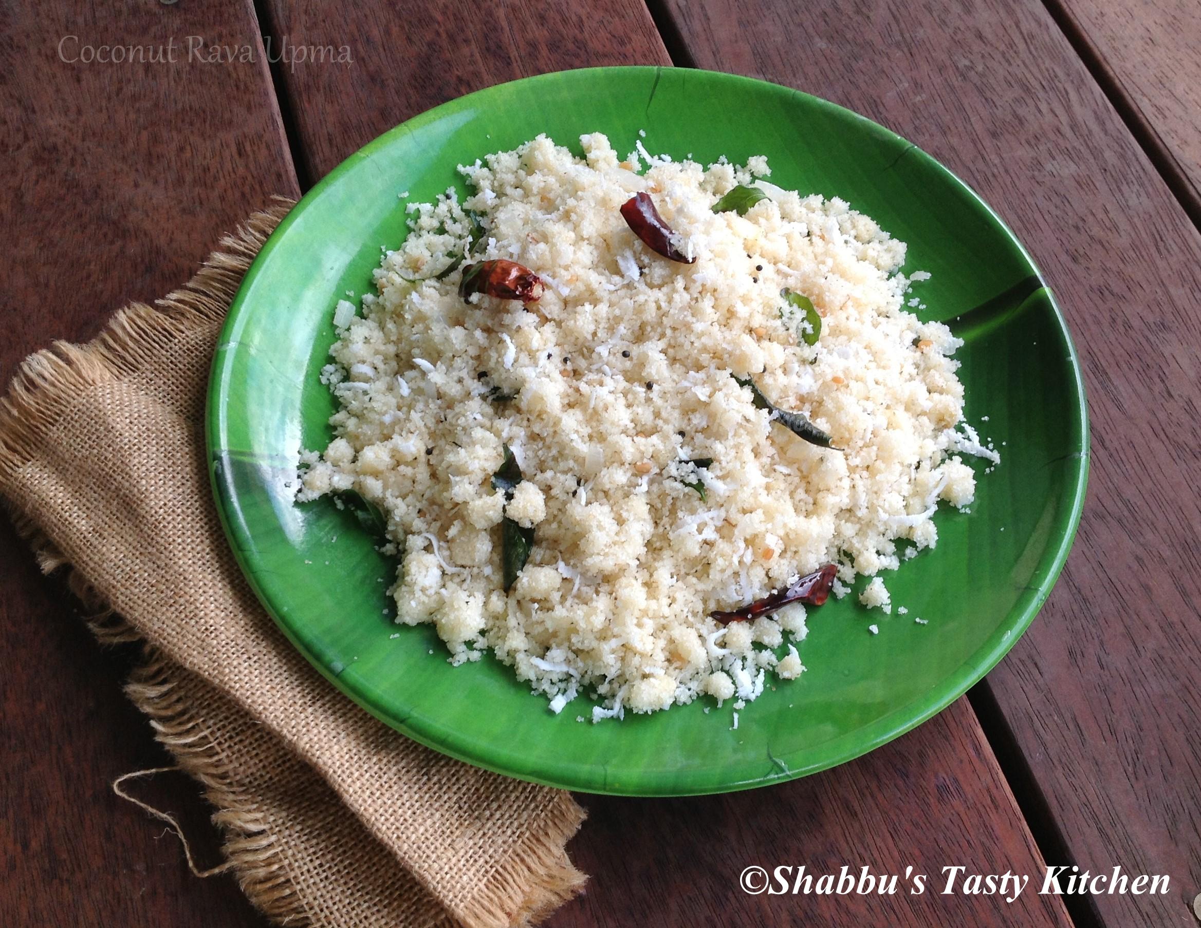 coconut-rava-upma