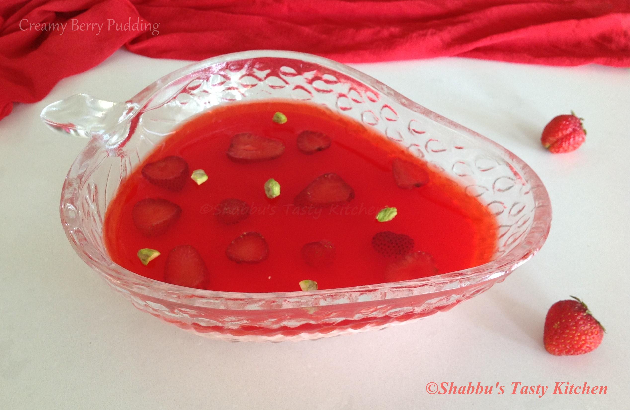 creamy-berry-pudding