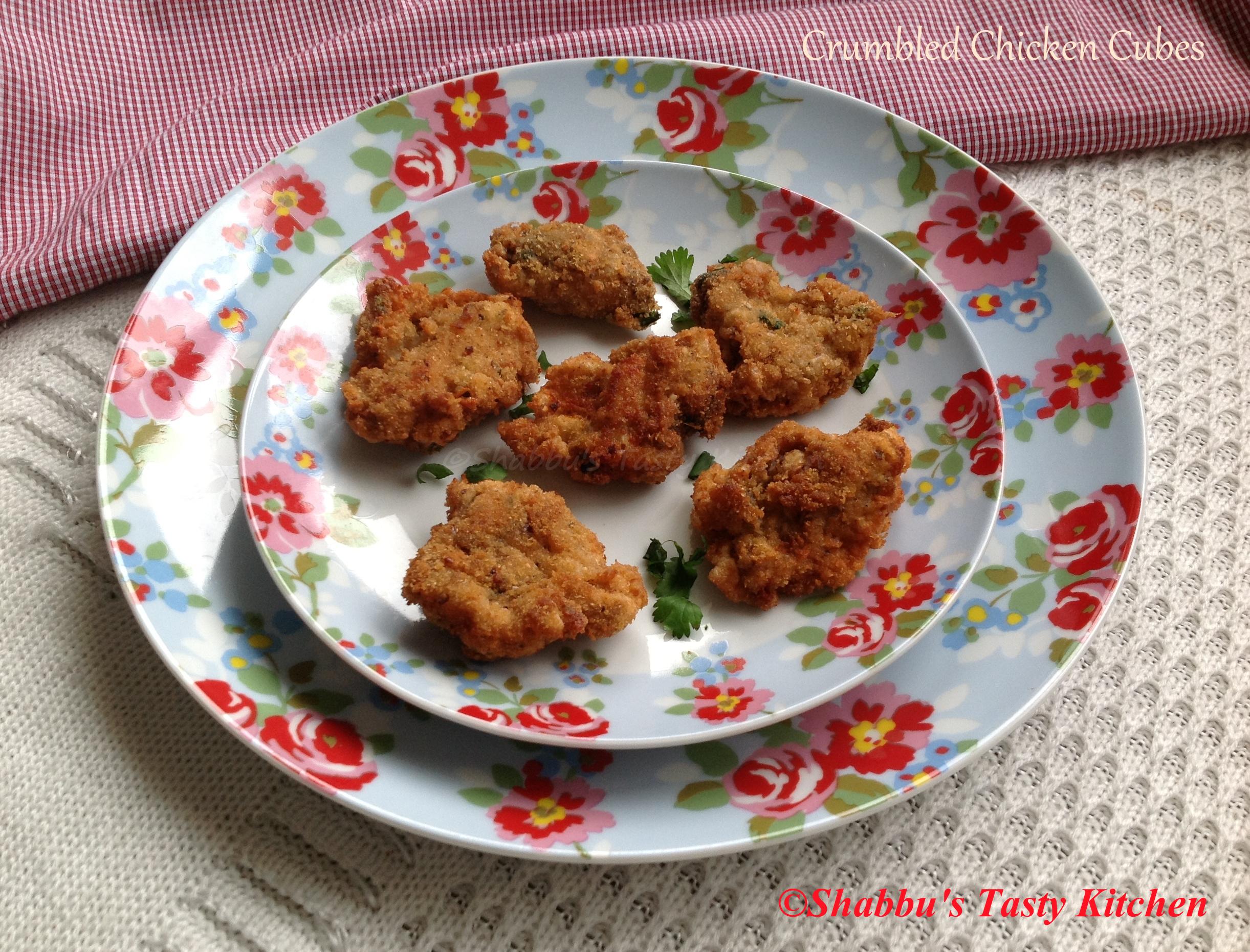 crumbled-chicken-cubes