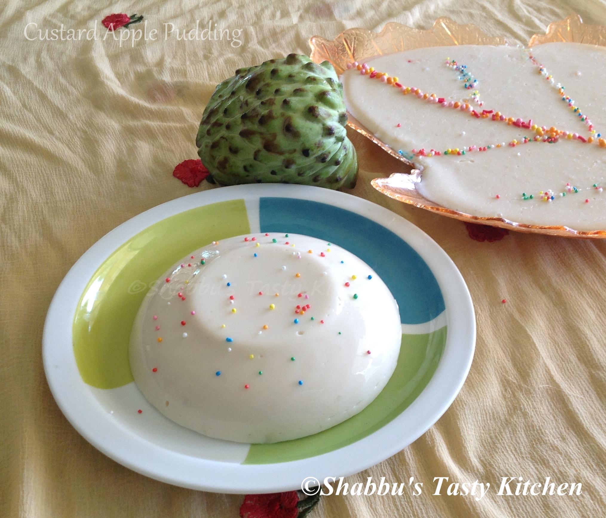 custard-apple-pudding