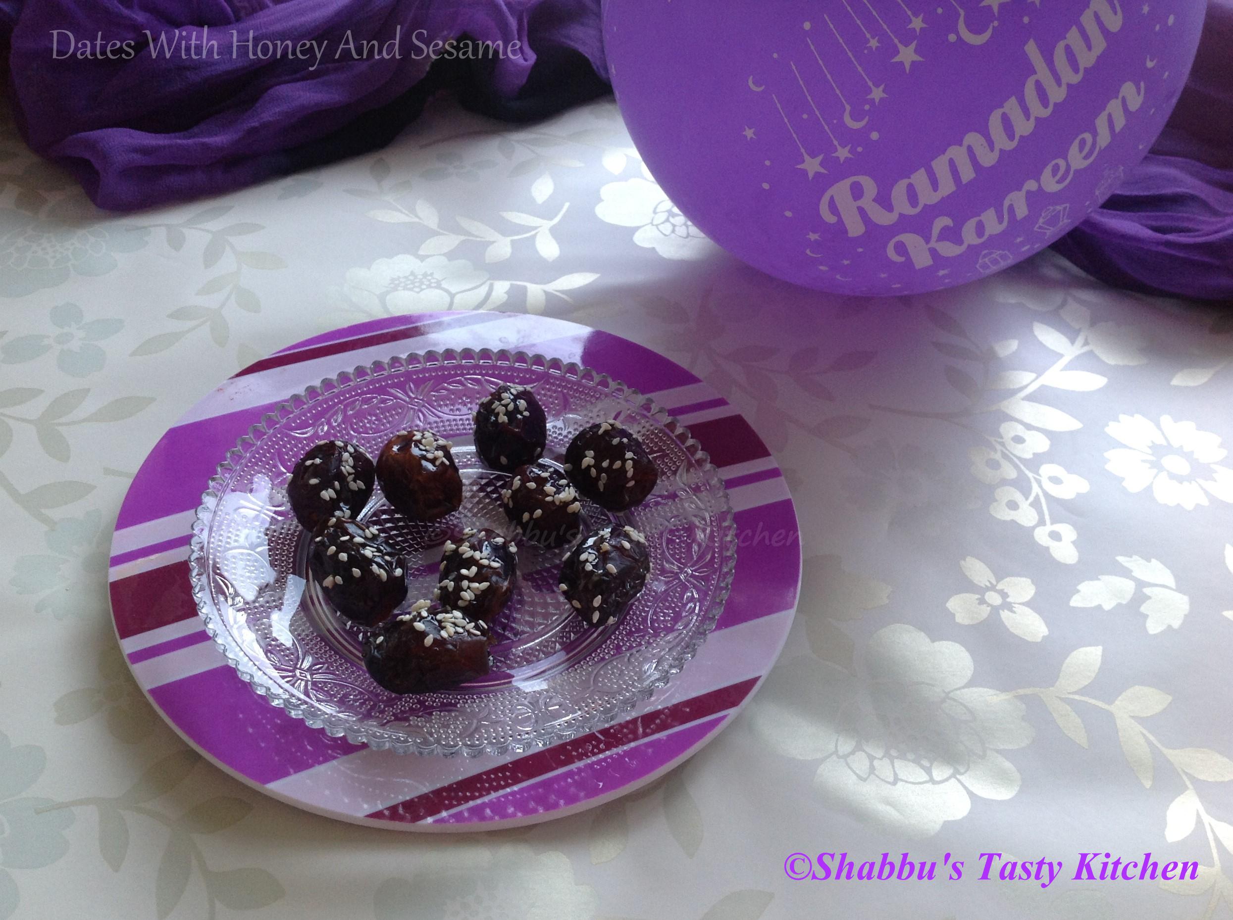 dates-with-honey-and-sesame