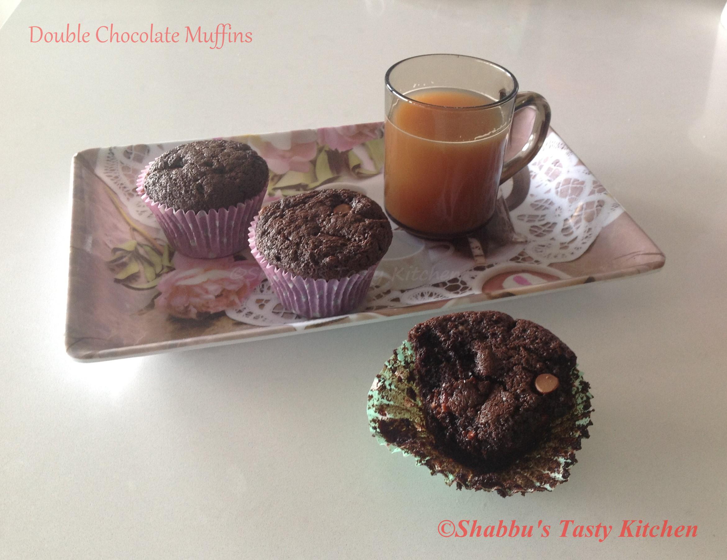 double-chocolate-muffins