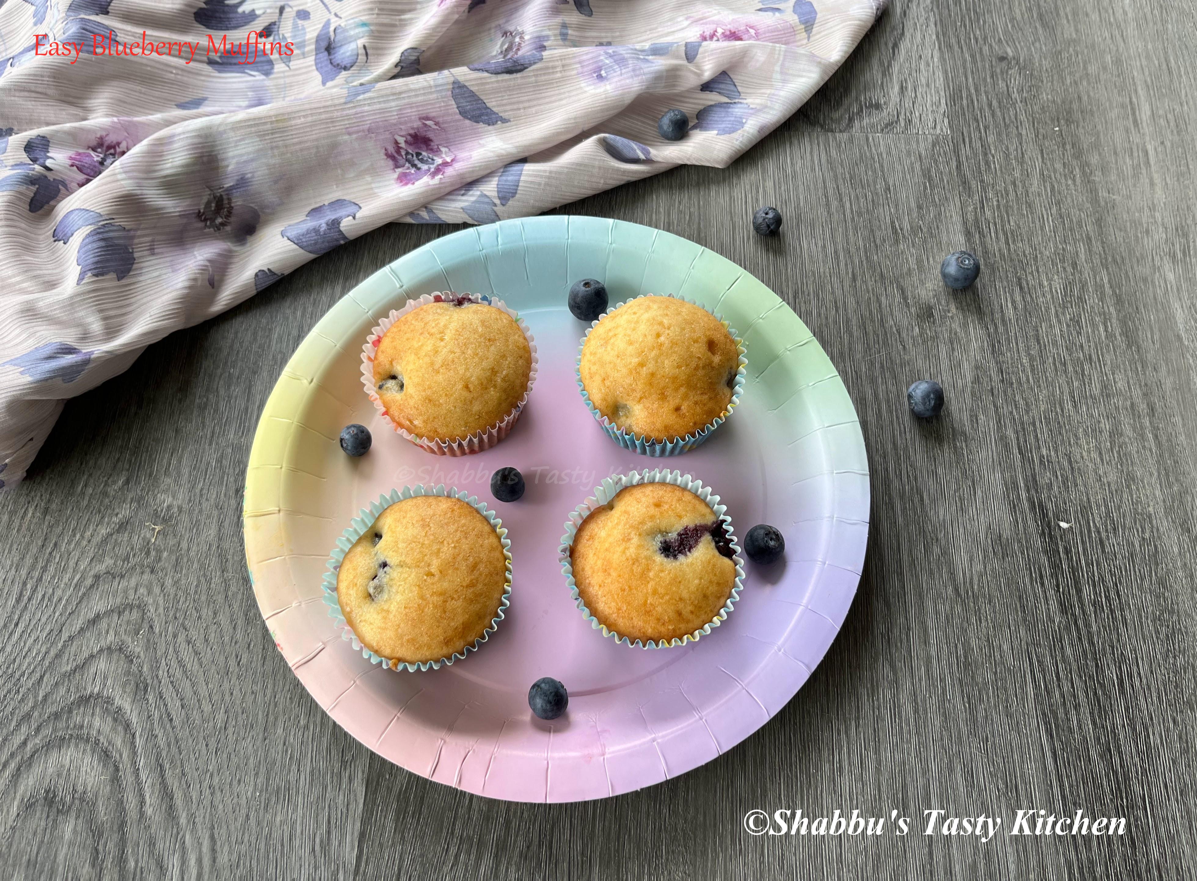 easy-blueberry-muffins