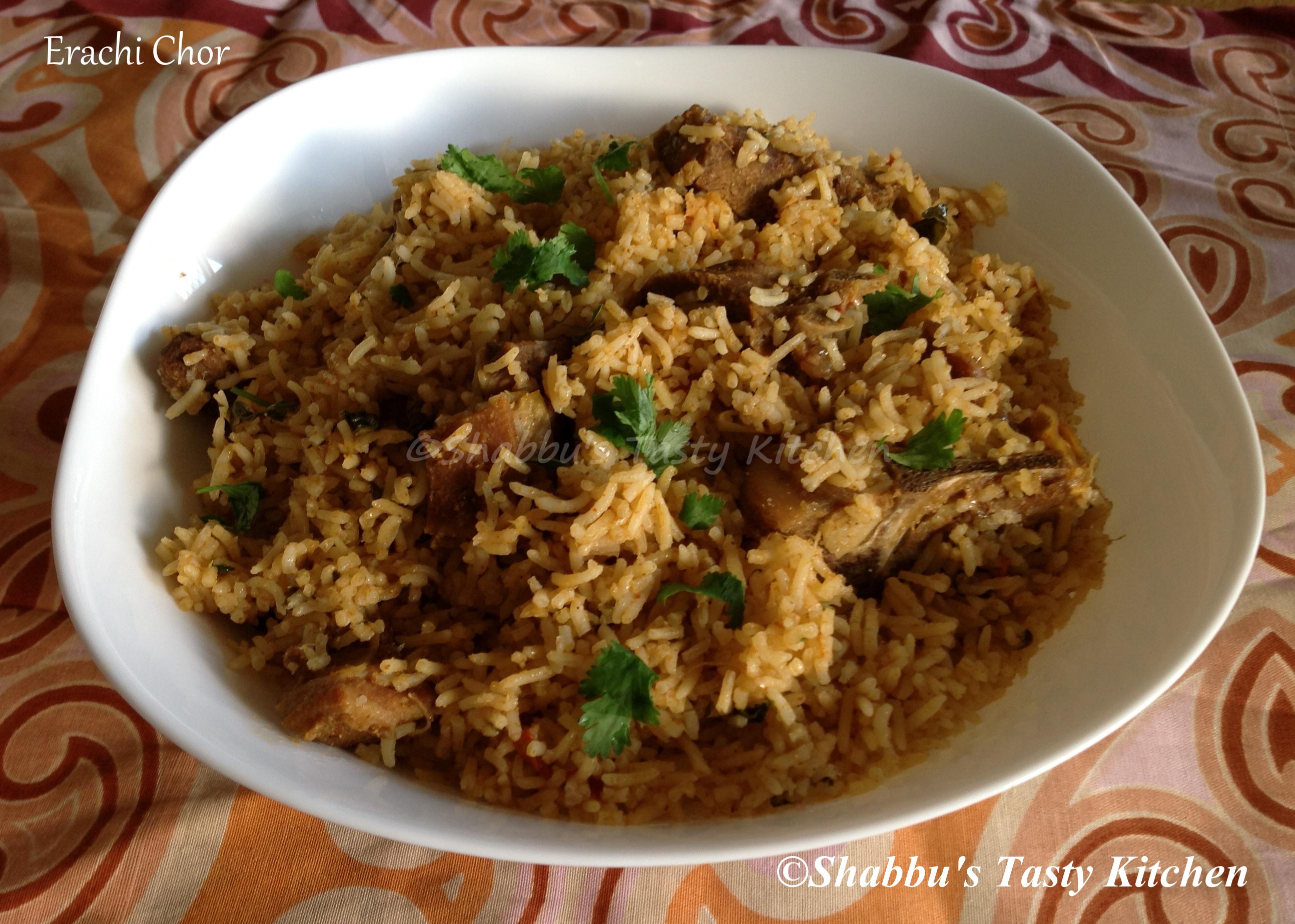 erachi-choru-meat-rice