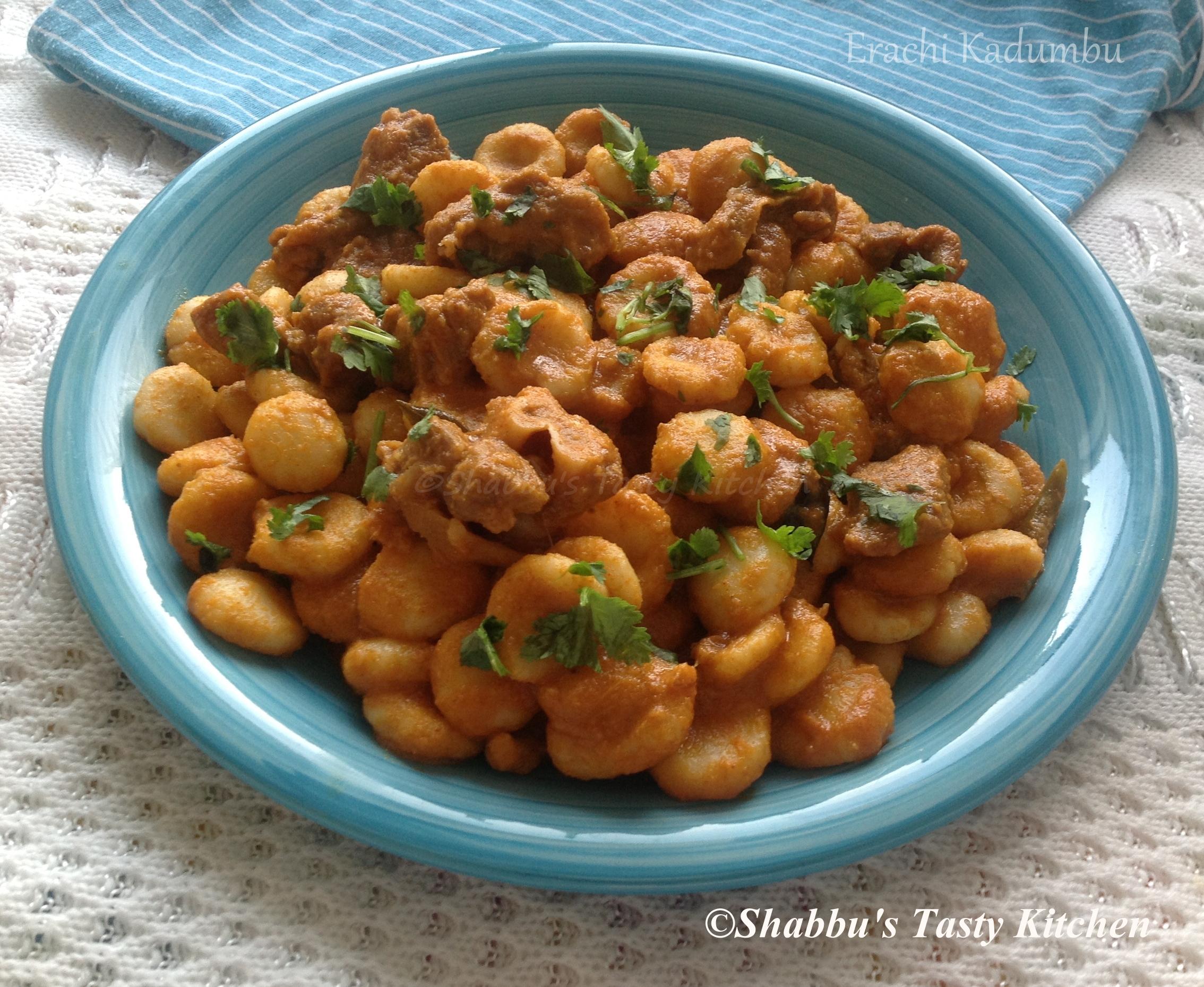 erachi-kadumbu-erachi-pidi-steamed-rice