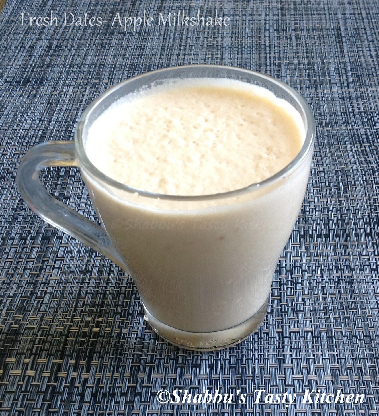 fresh-dates-apple-milkshake