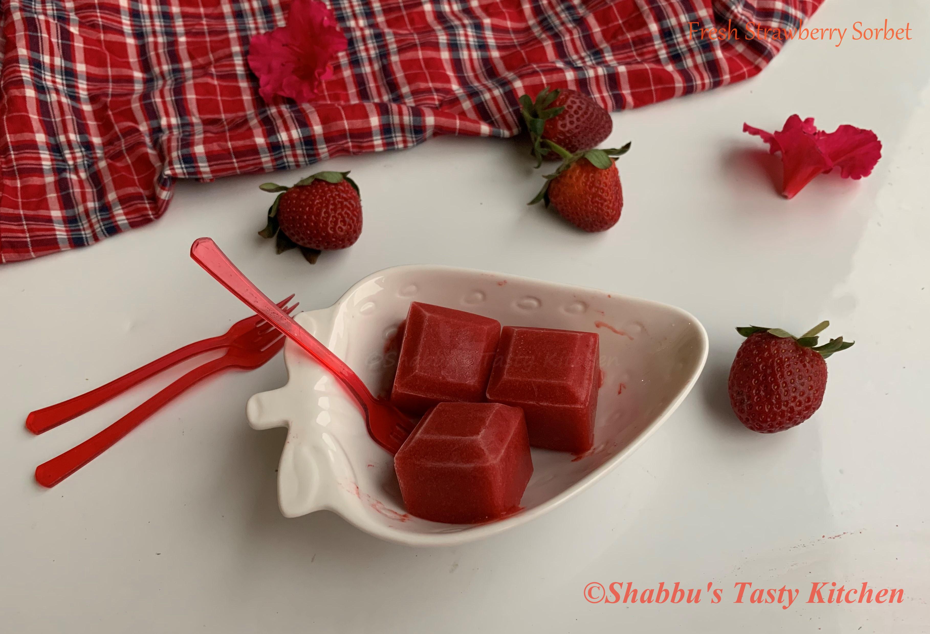 fresh-strawberry-sorbet