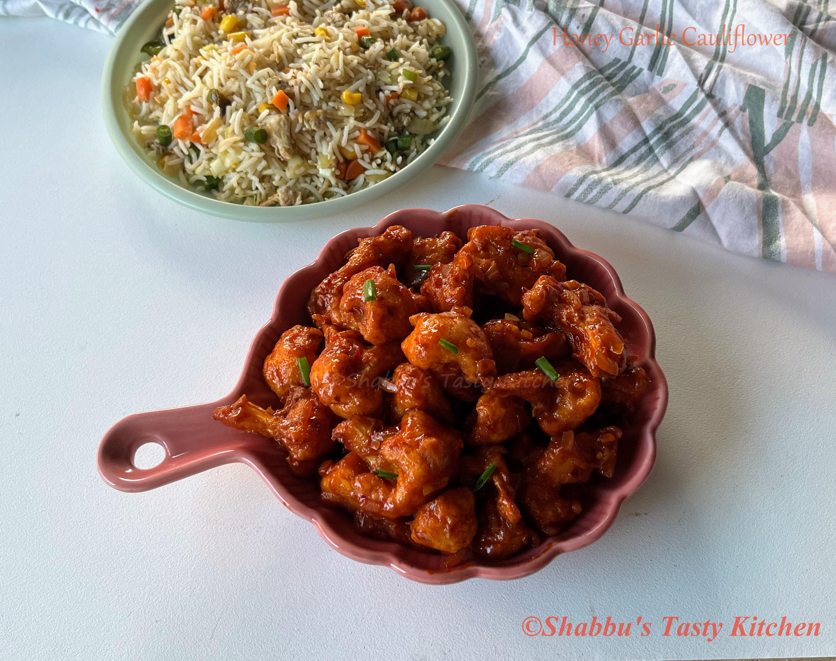 honey-garlic-cauliflower