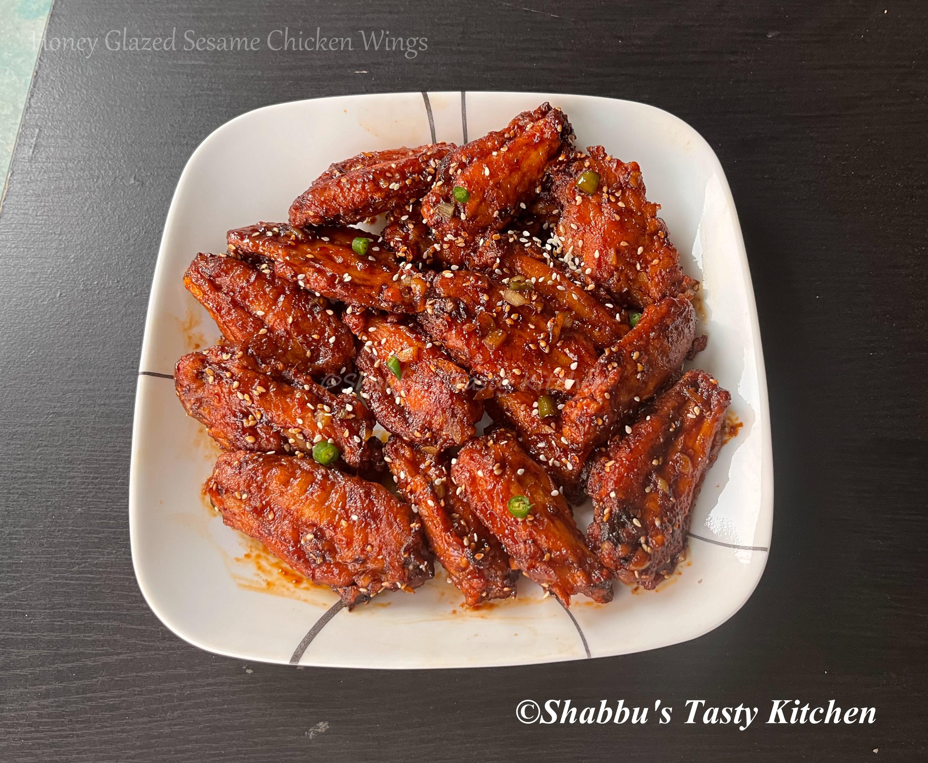 honey-glazed-sesame-chicken-wings