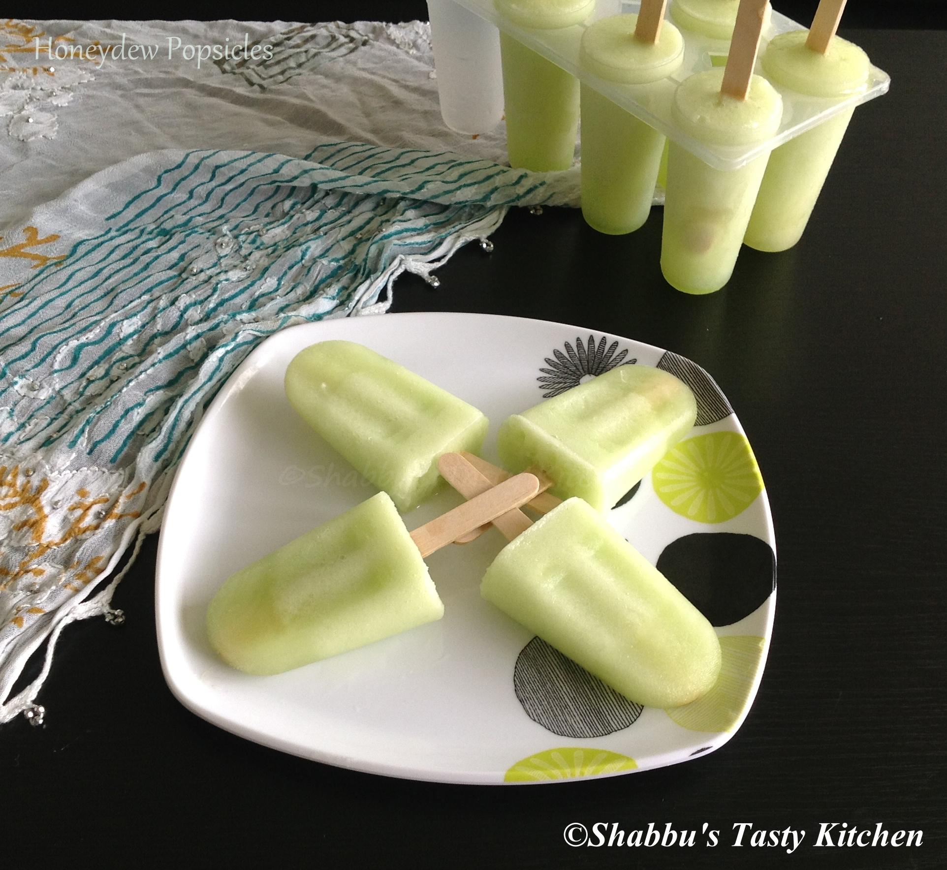 honeydew-popsicles