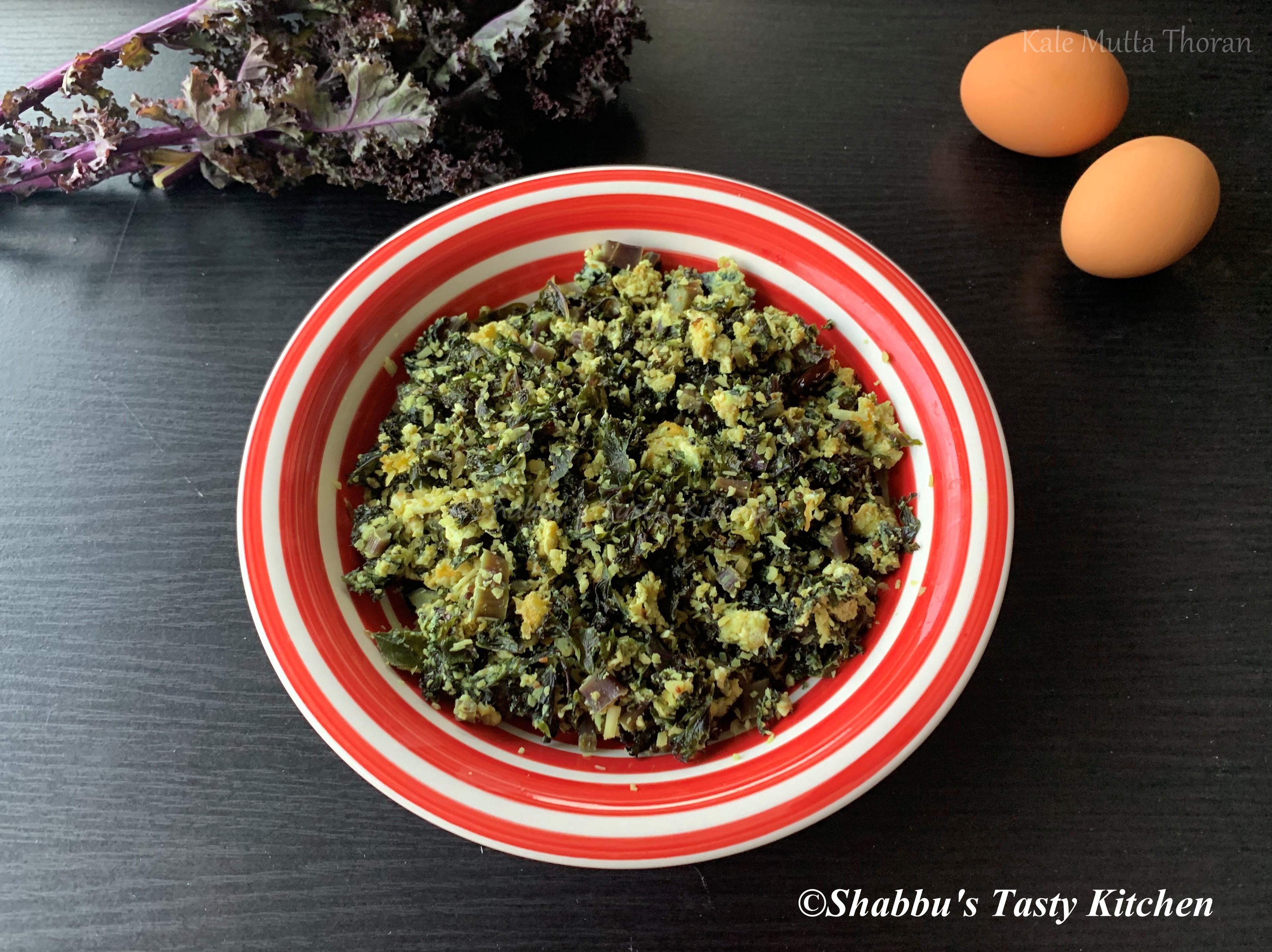kale-mutta-egg-thoran