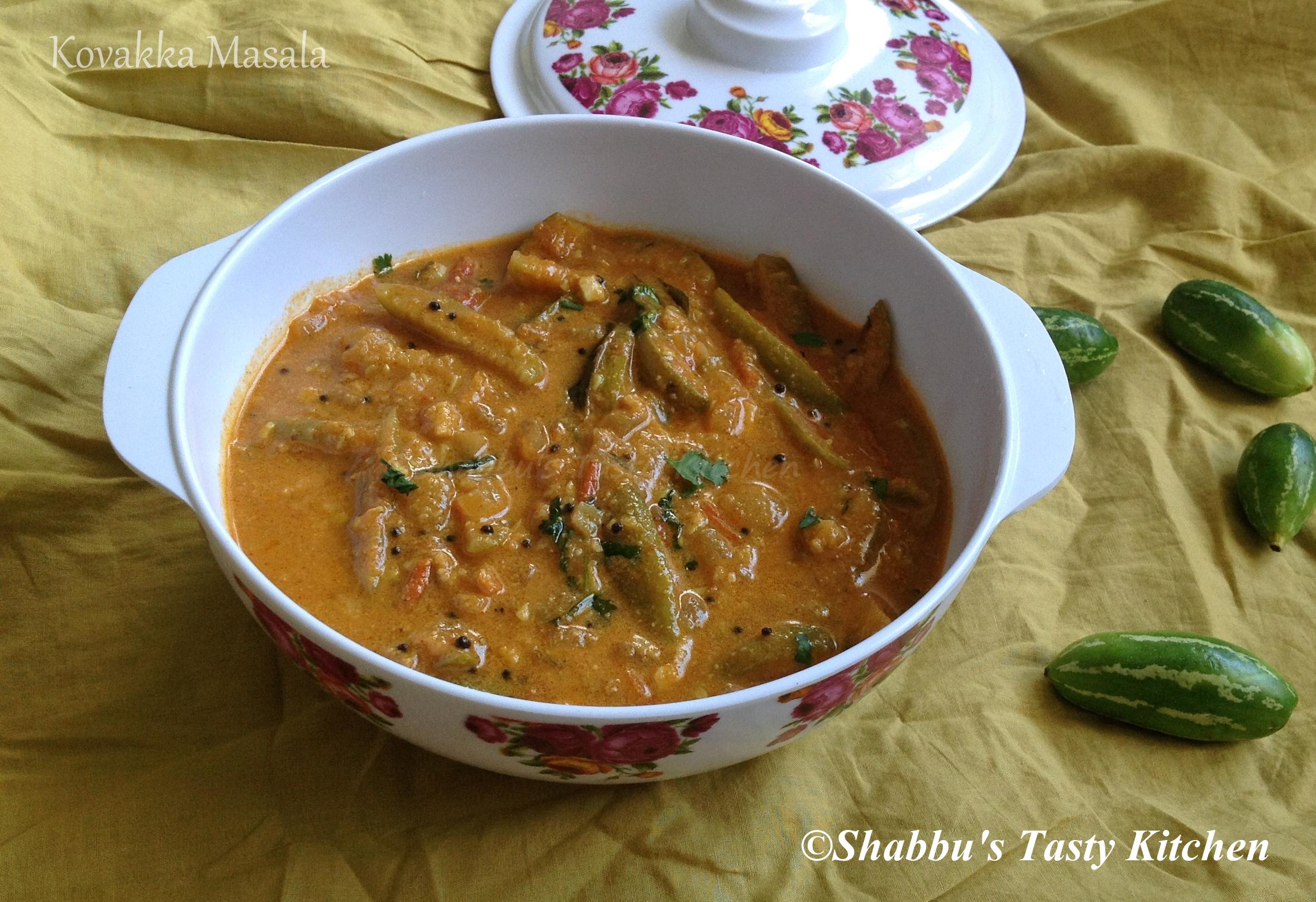 kovakka-ivygourd-masala-gravy