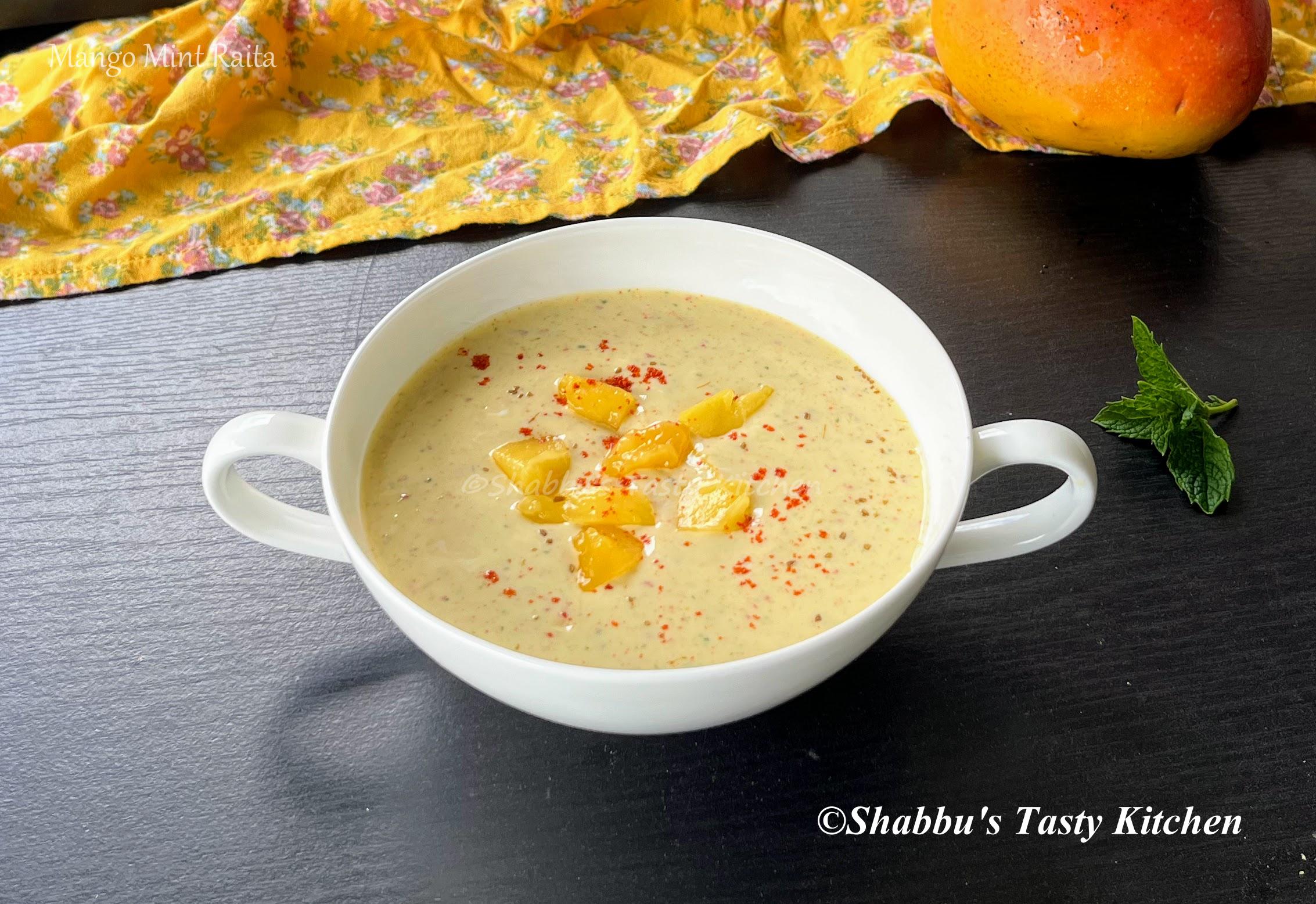 mango-mint-raita