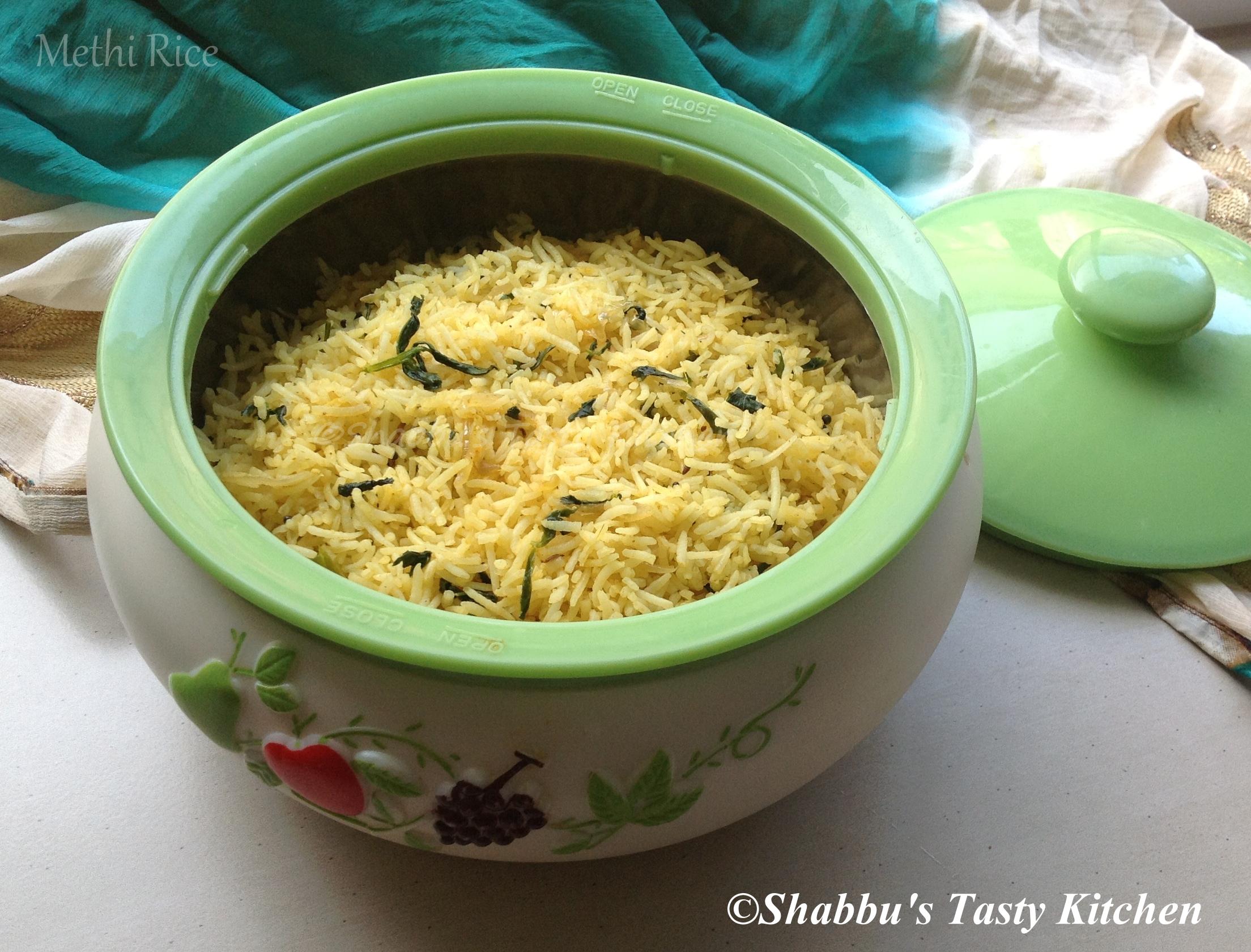 methi-rice