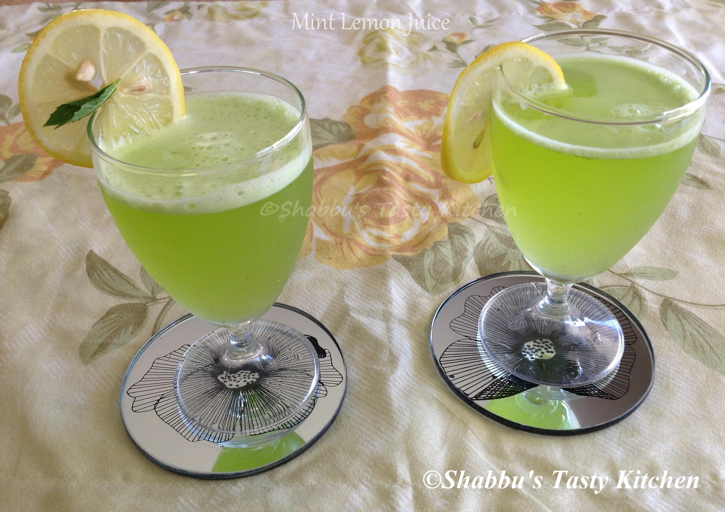 mint-lime-juice