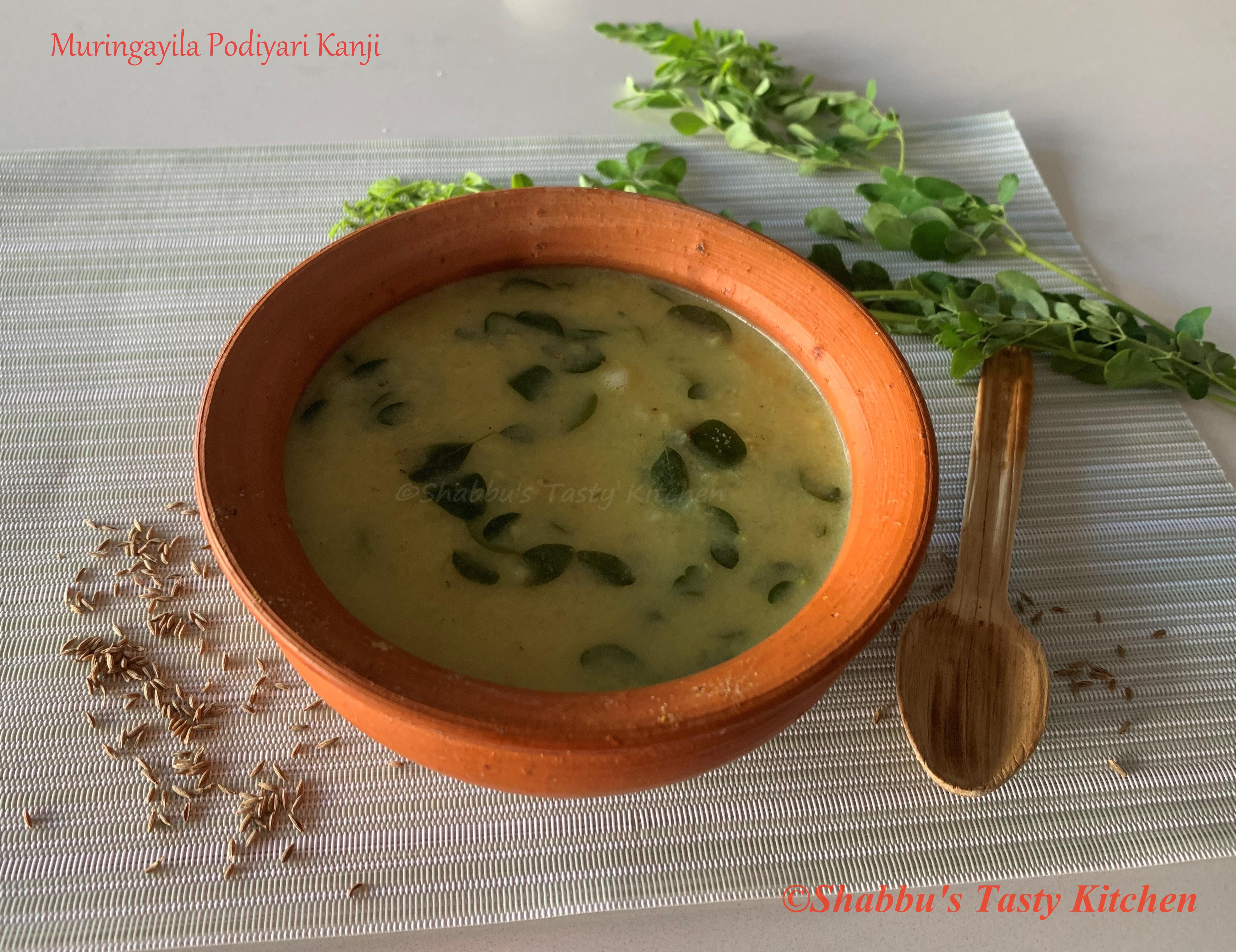 muringayila-podiyari-kanji-drumstick-leaves-kanji