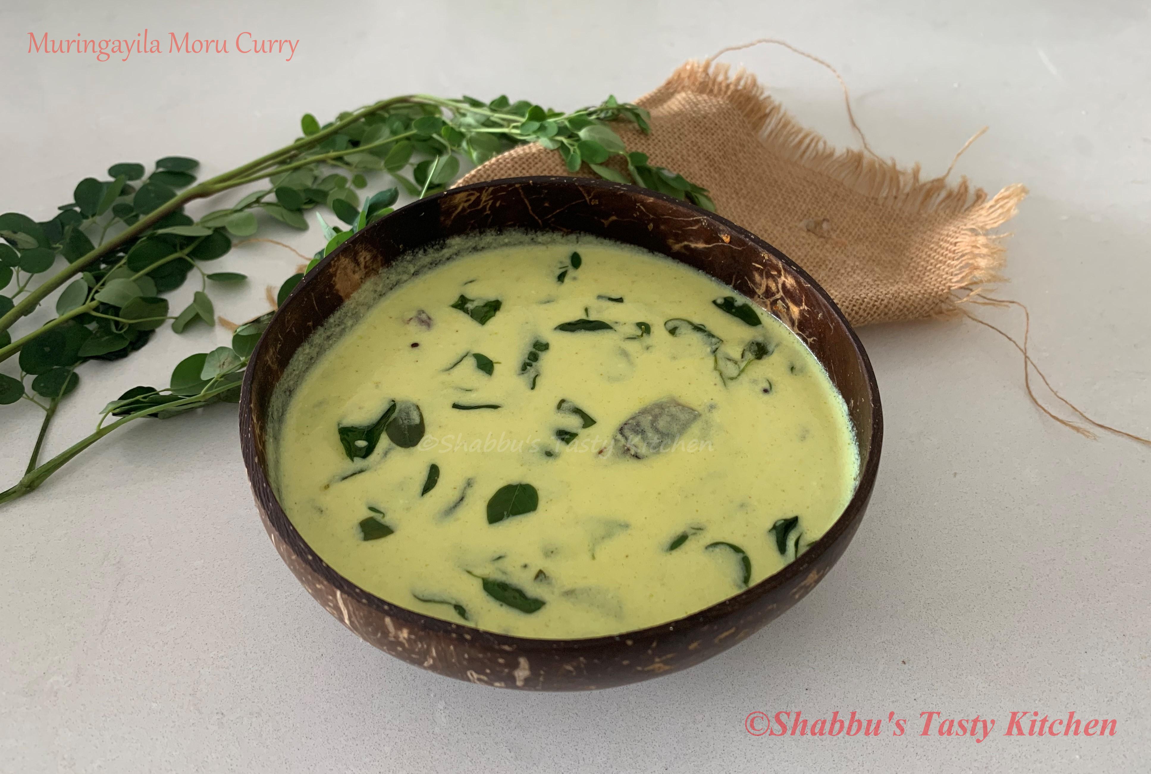 muringayila-pulissery-drumstick-leaves-moru-curry