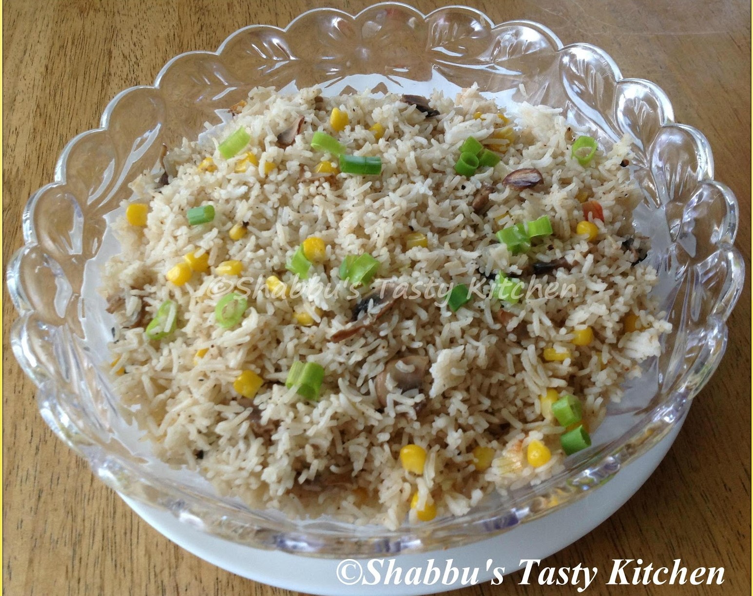mushroom-and-corn-rice