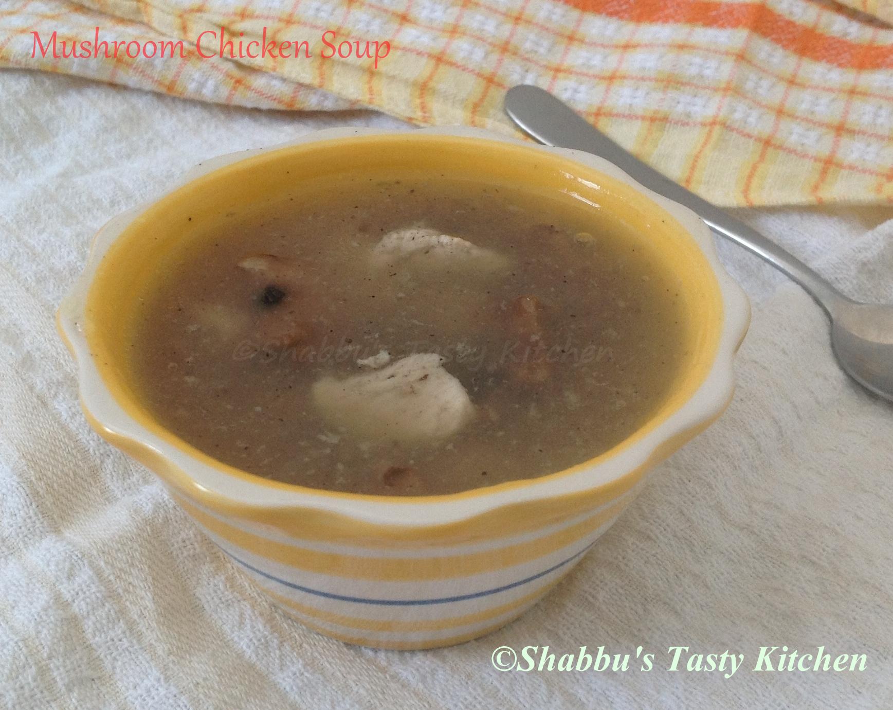 mushroom-chicken-soup