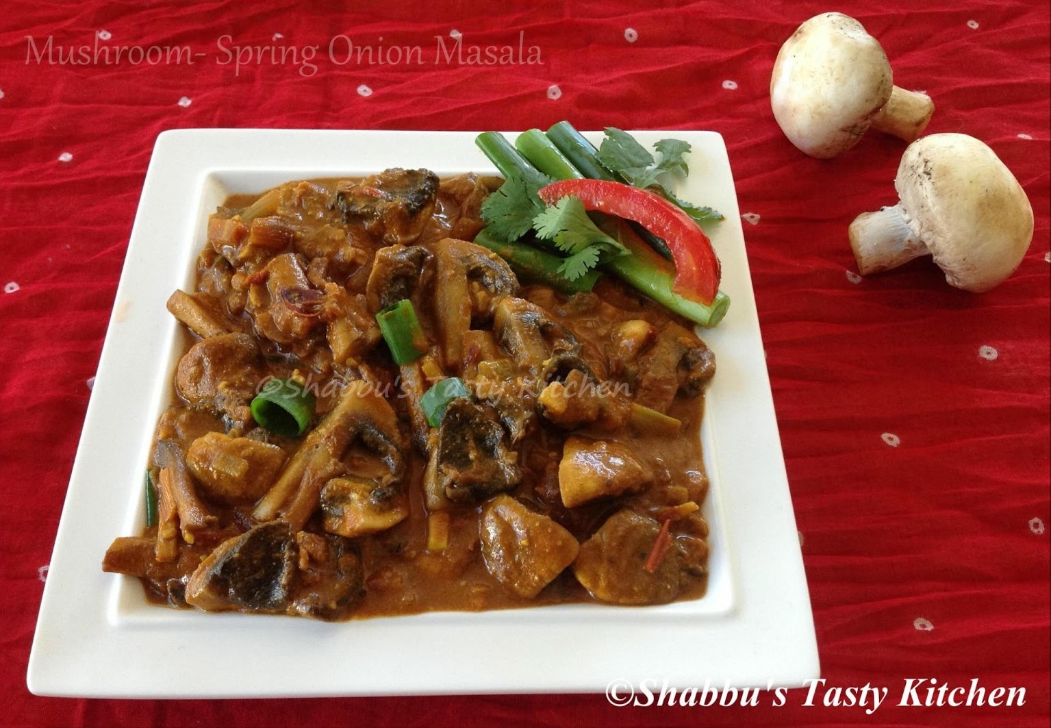 mushroom-spring-onion-masala