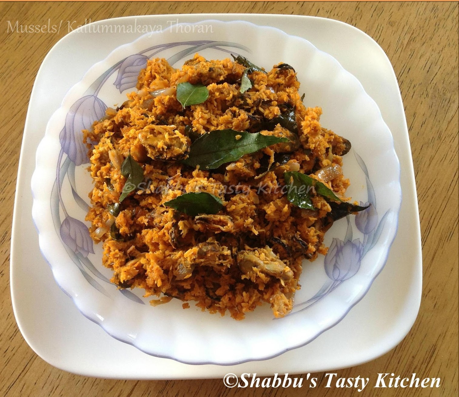 mussels-kallummakaya-thoran