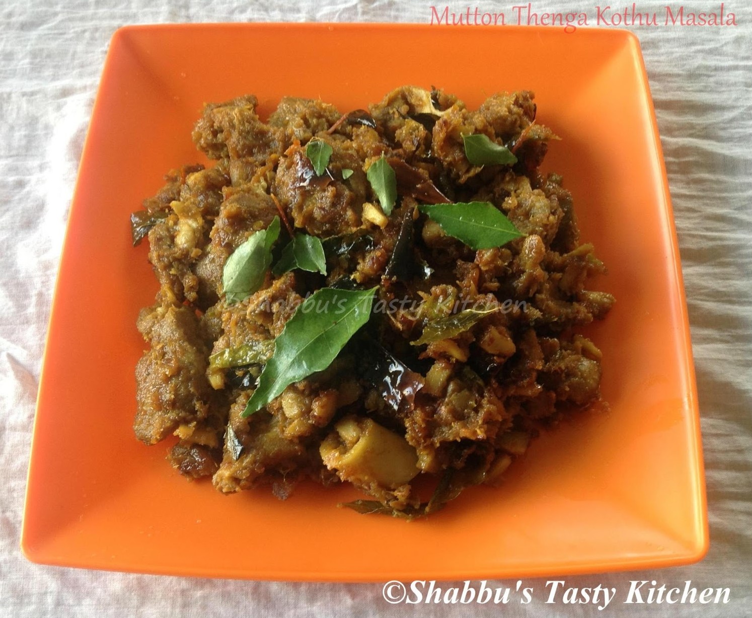 mutton-thenga-kothu-masala