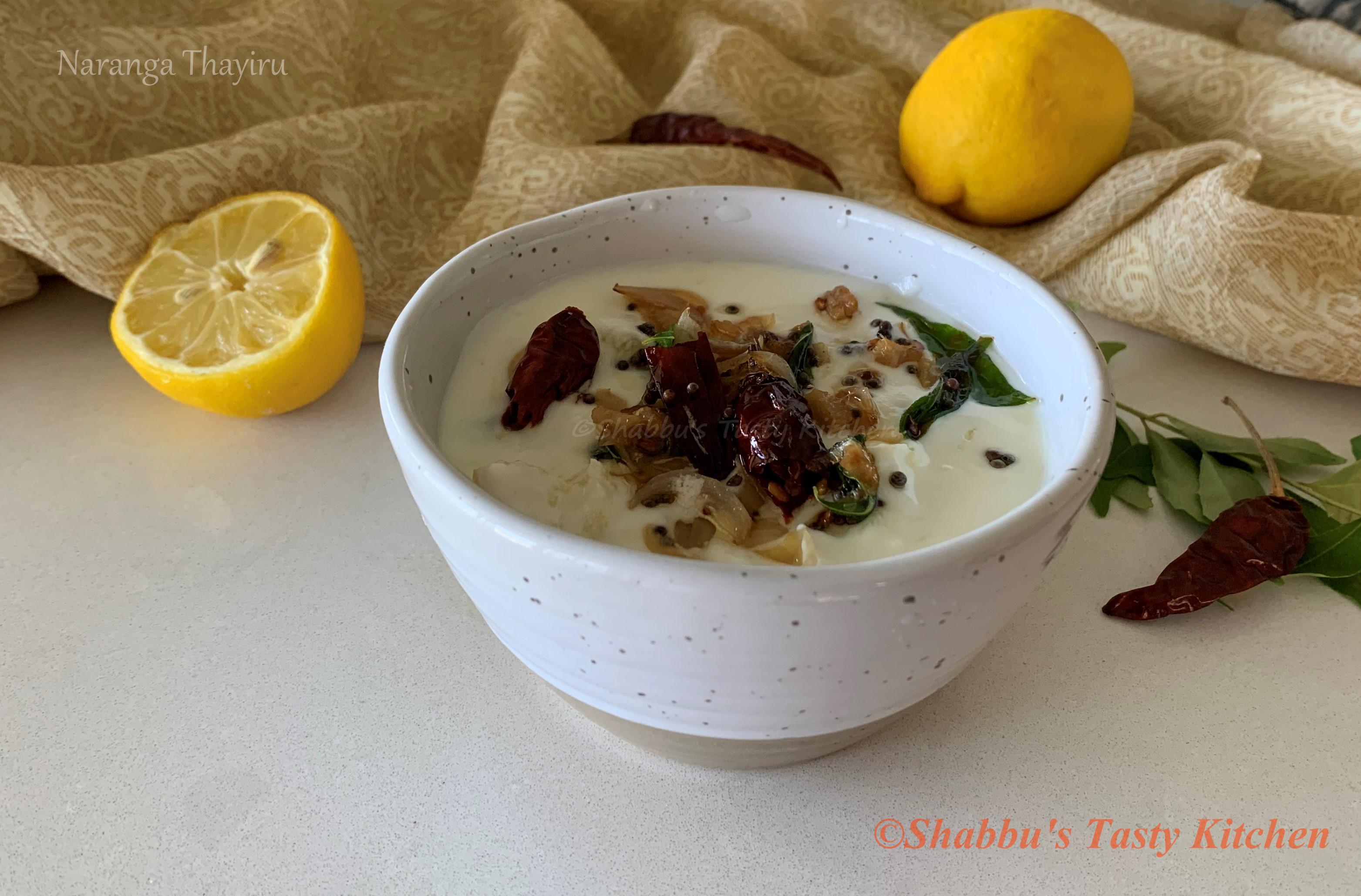 naranga-thairu-thayir-curd-lemon-lemon-raita