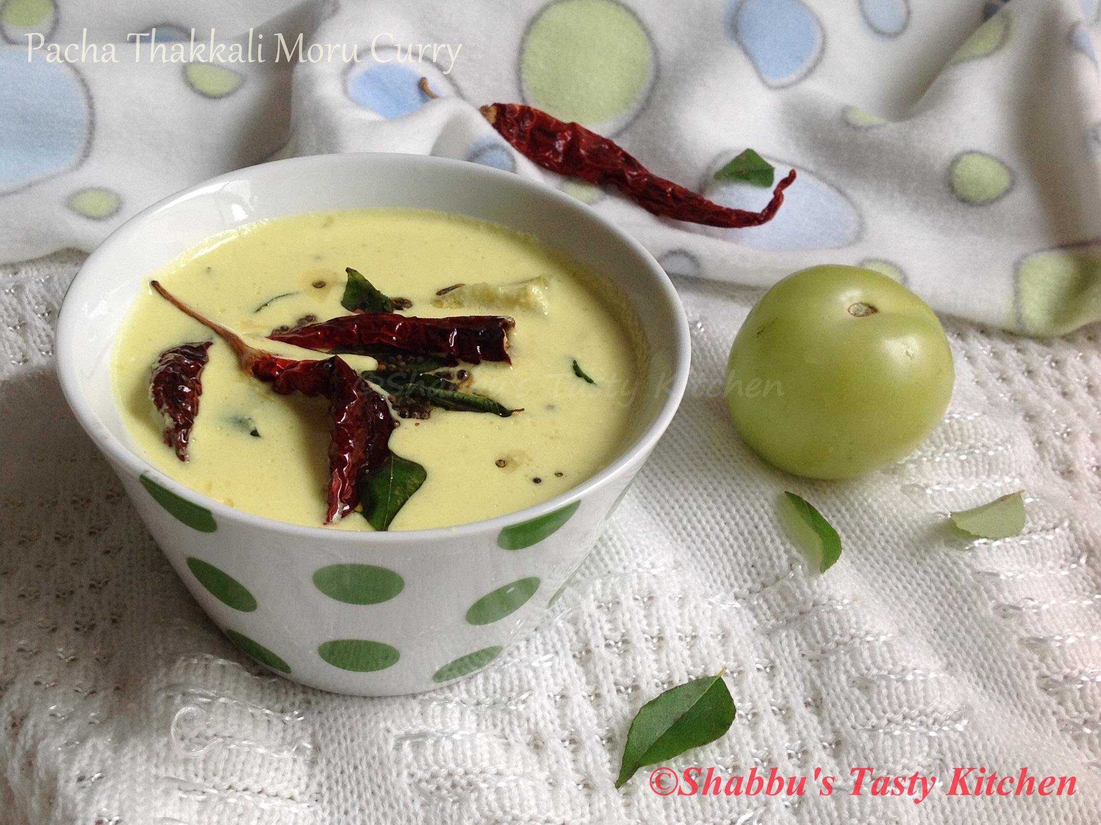 pacha-thakkali-green-tomato-moru-curry