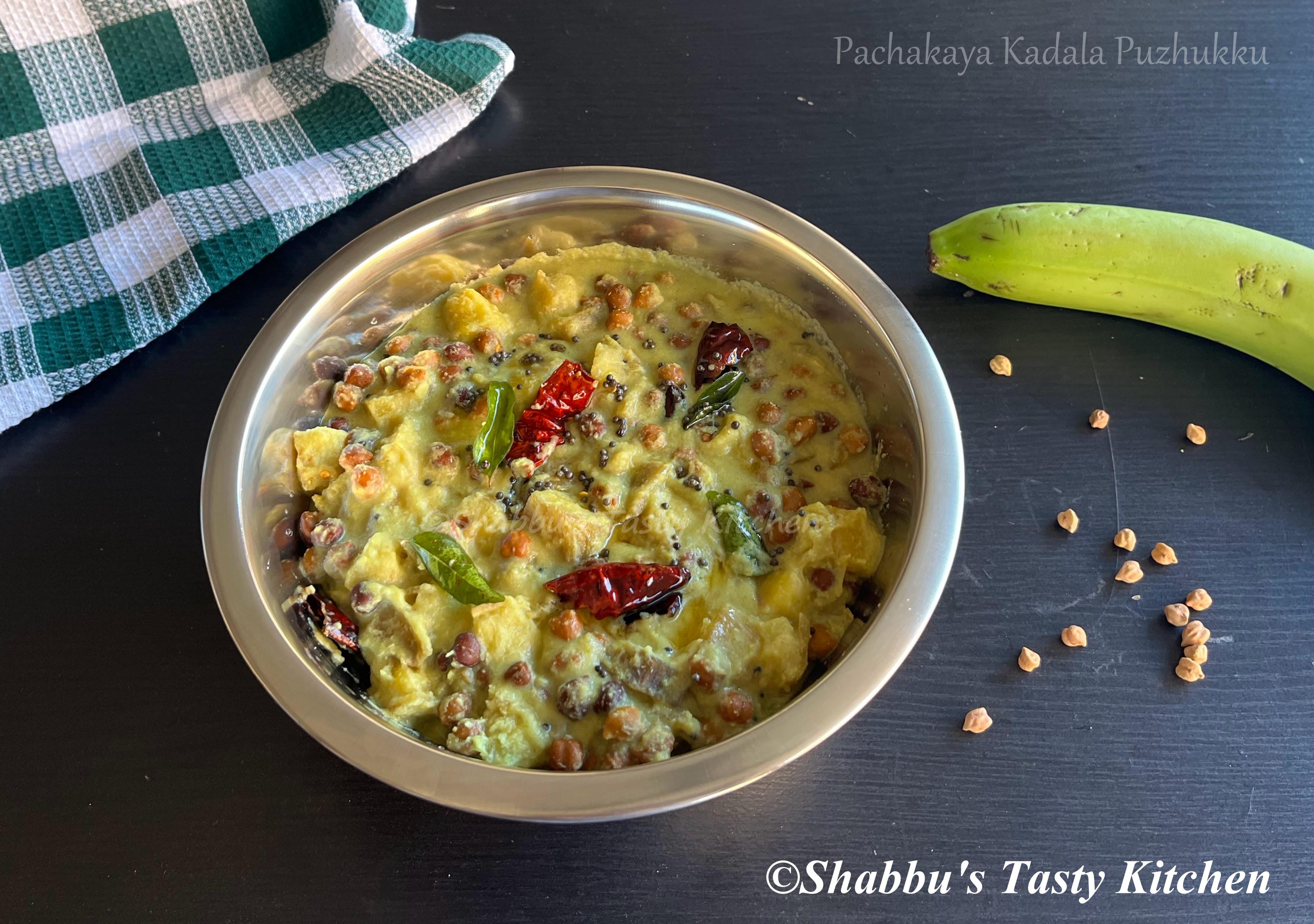 pachakaya-kadala-puzhukku-black-chickpeas-with-raw-plantain