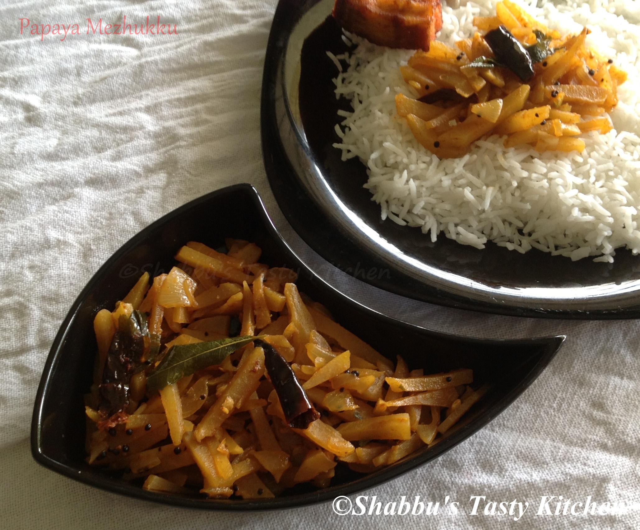 papaya-mezhukku