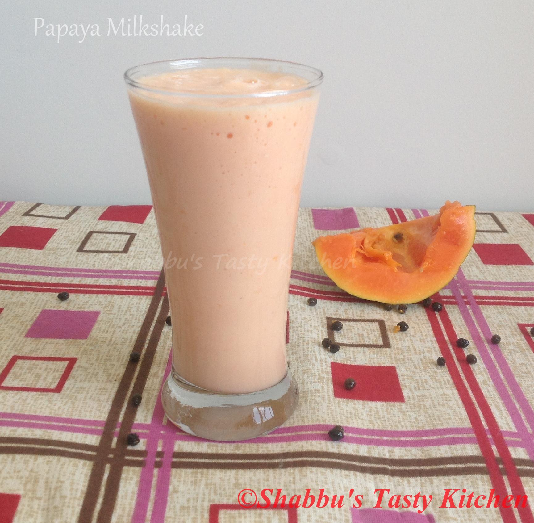papaya-milkshake