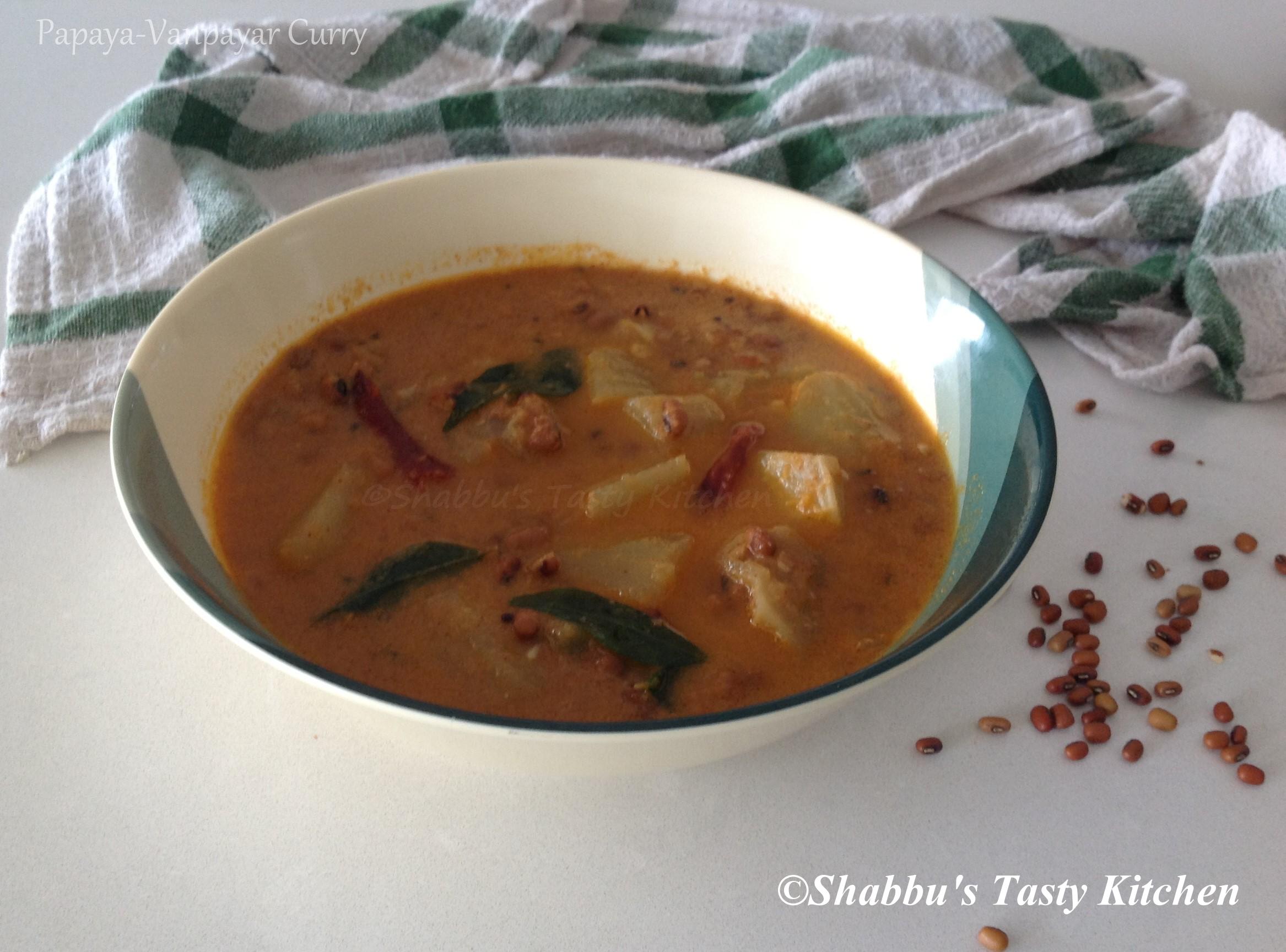 papaya-vanpayar-red-beans-curry