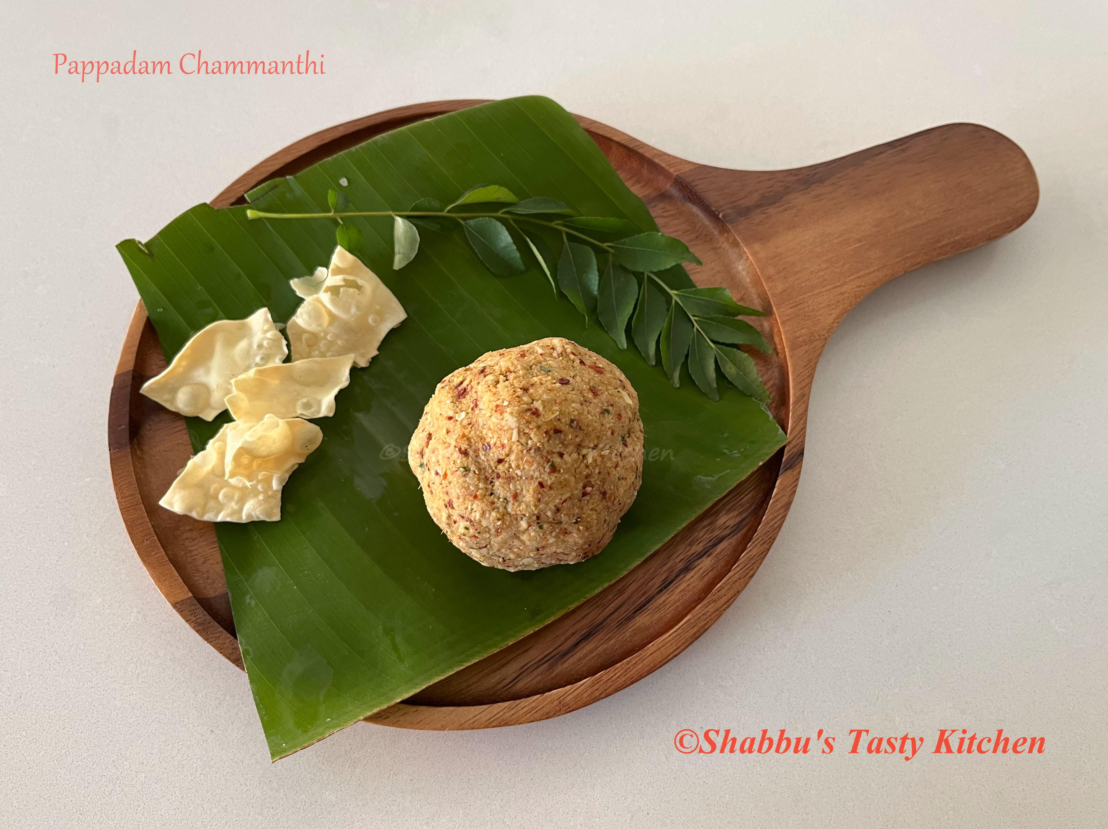 pappadam-chammanthi