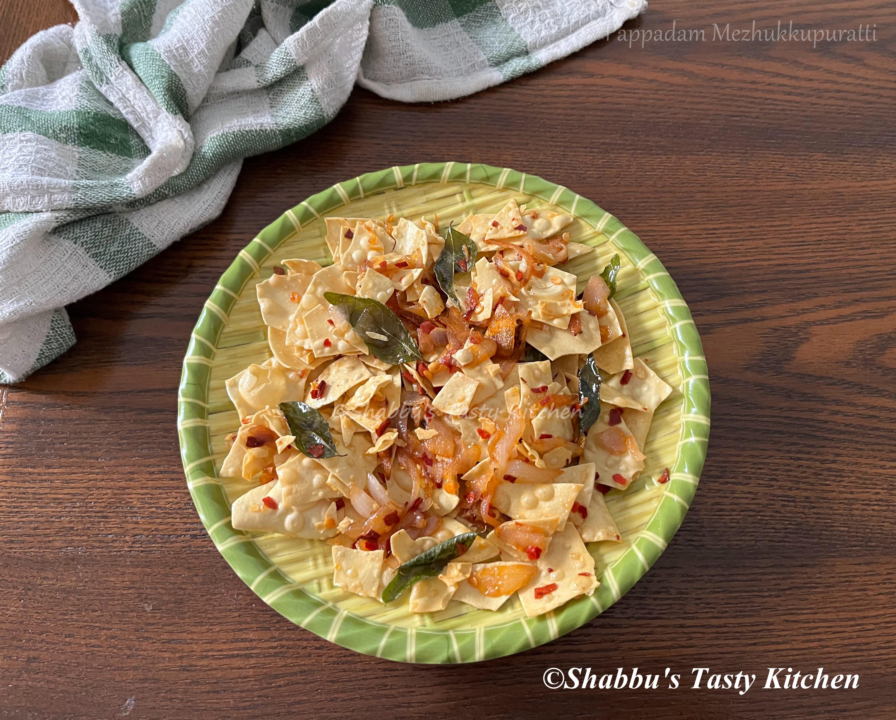 pappadam-mezhukkupuratti