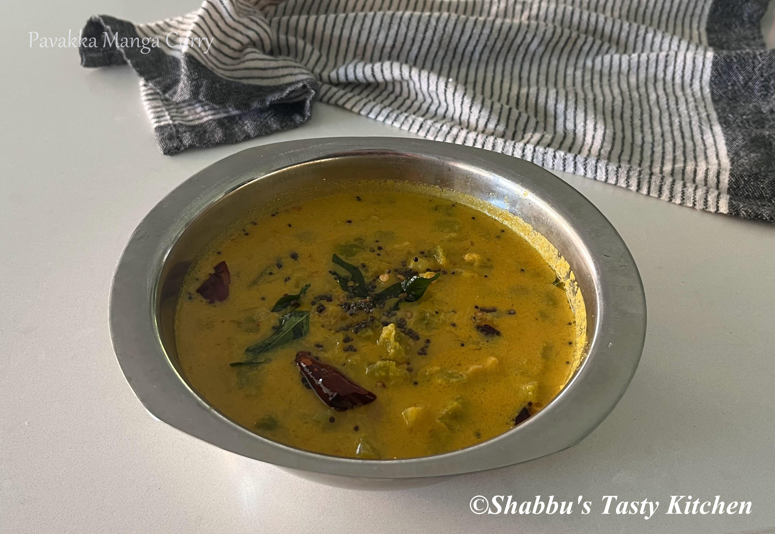 pavakka-manga-curry-bitter-gourd-mango-curry