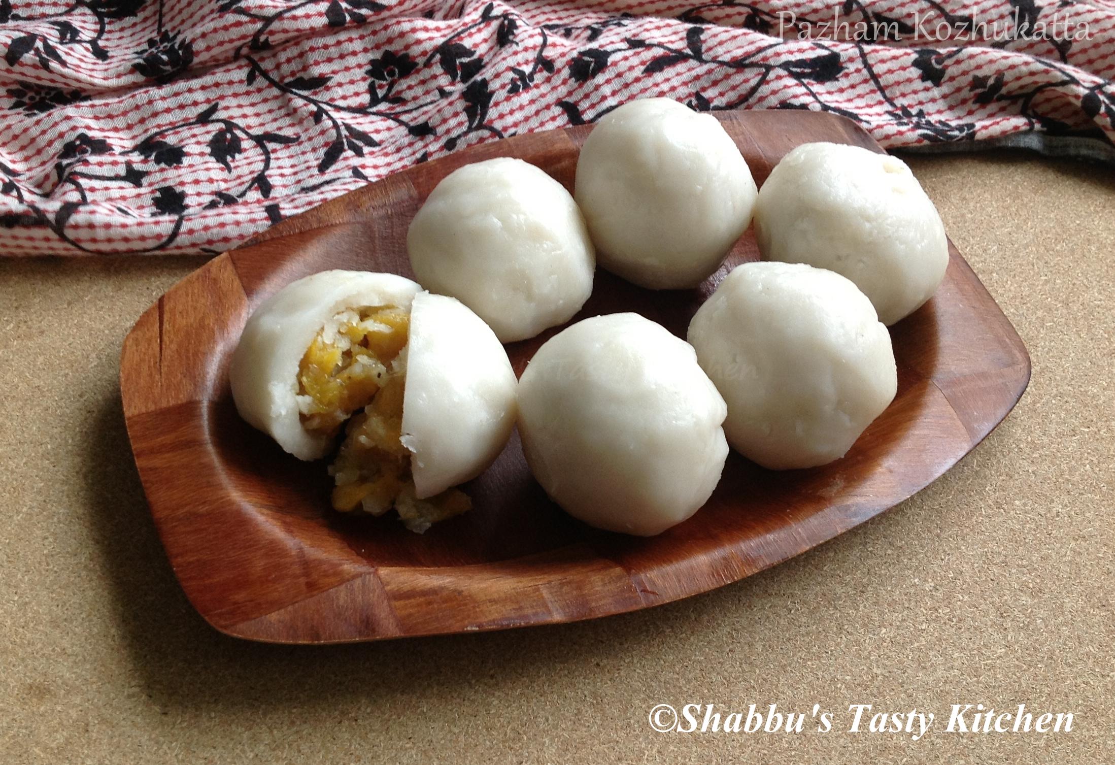 pazham-kozhukatta-steamed-rice