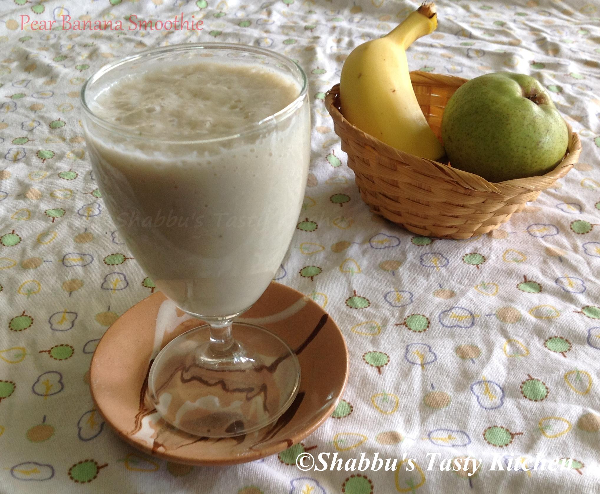 pear-banana-smoothie