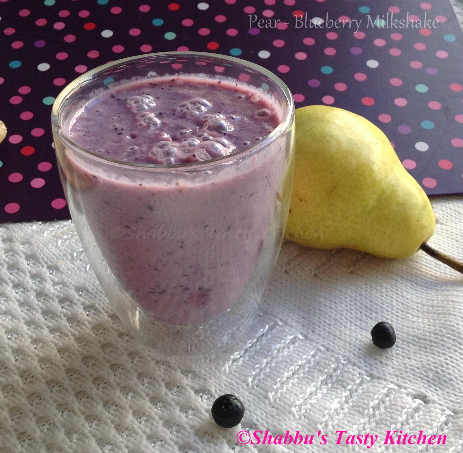 pear-blueberry-milkshake