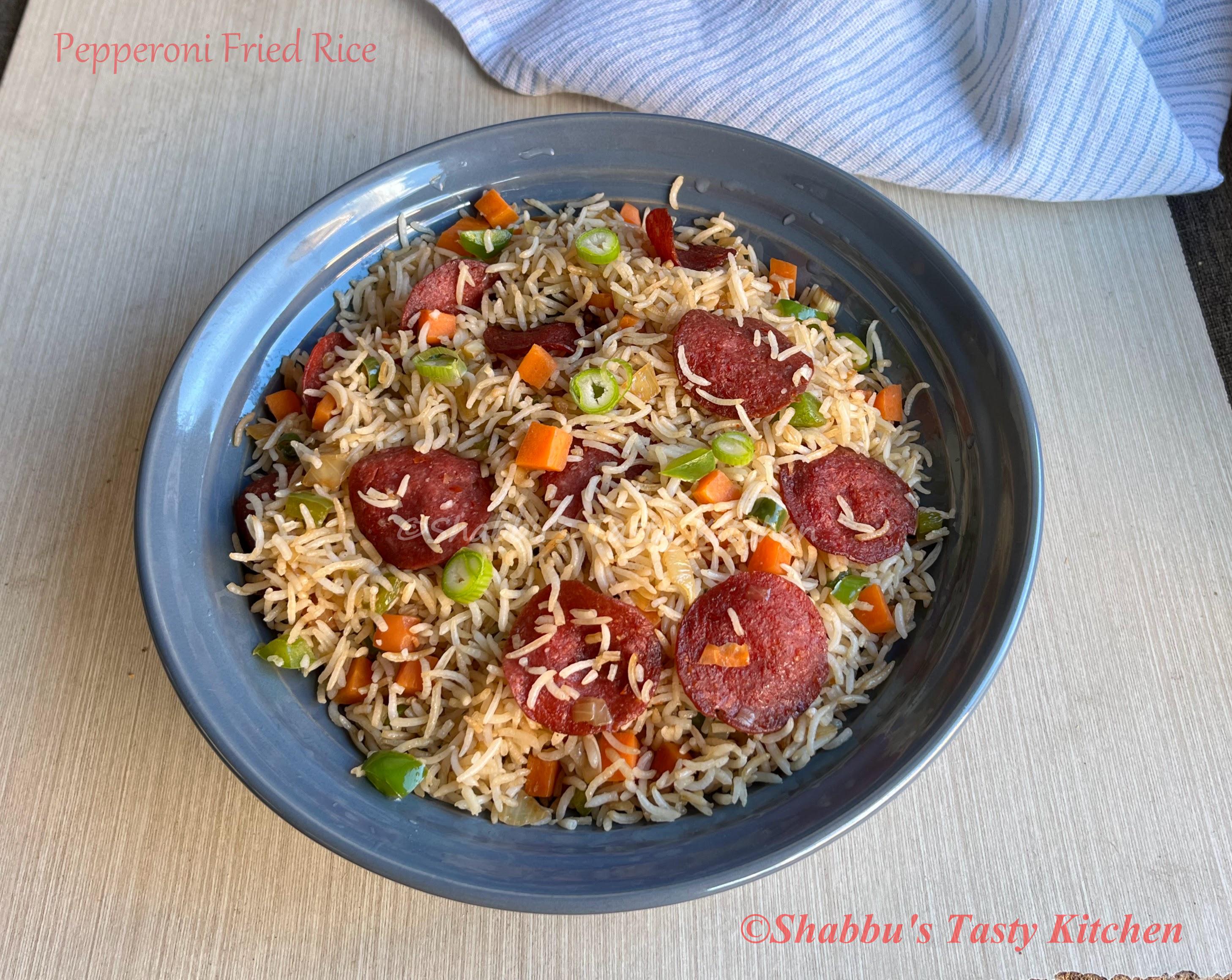 pepperoni-fried-rice