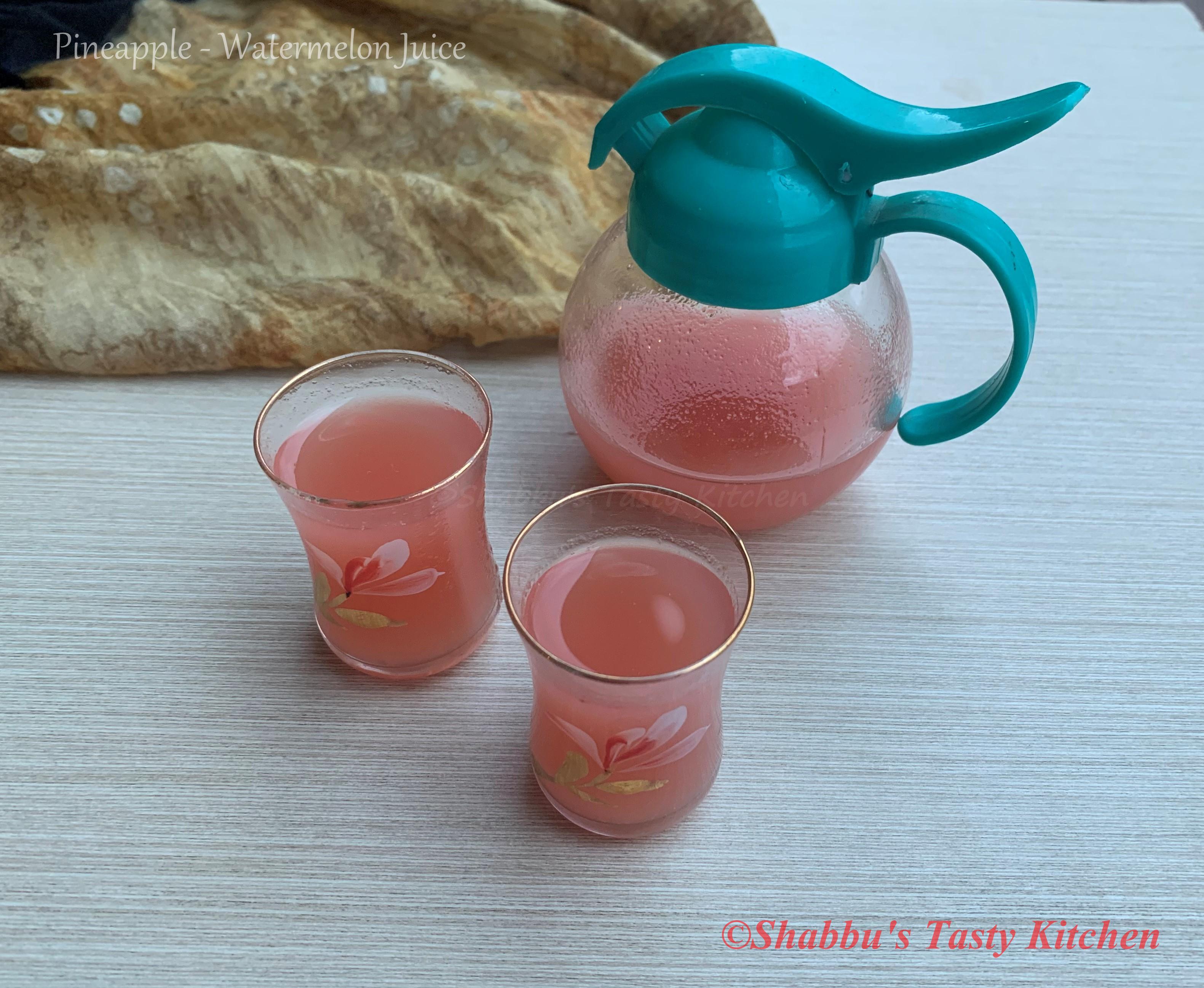 pineapple-watermelon-juice