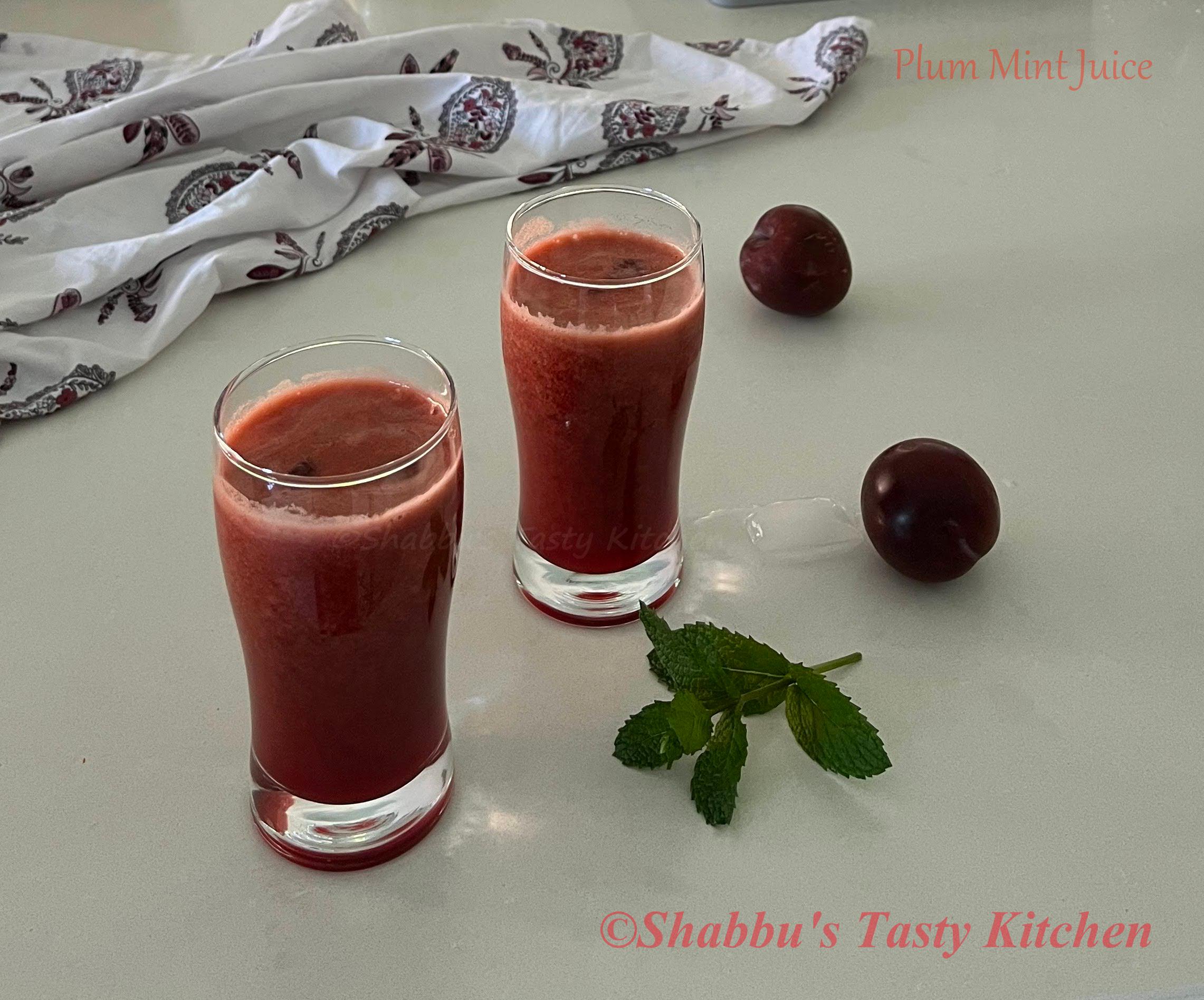 plum-mint-juice