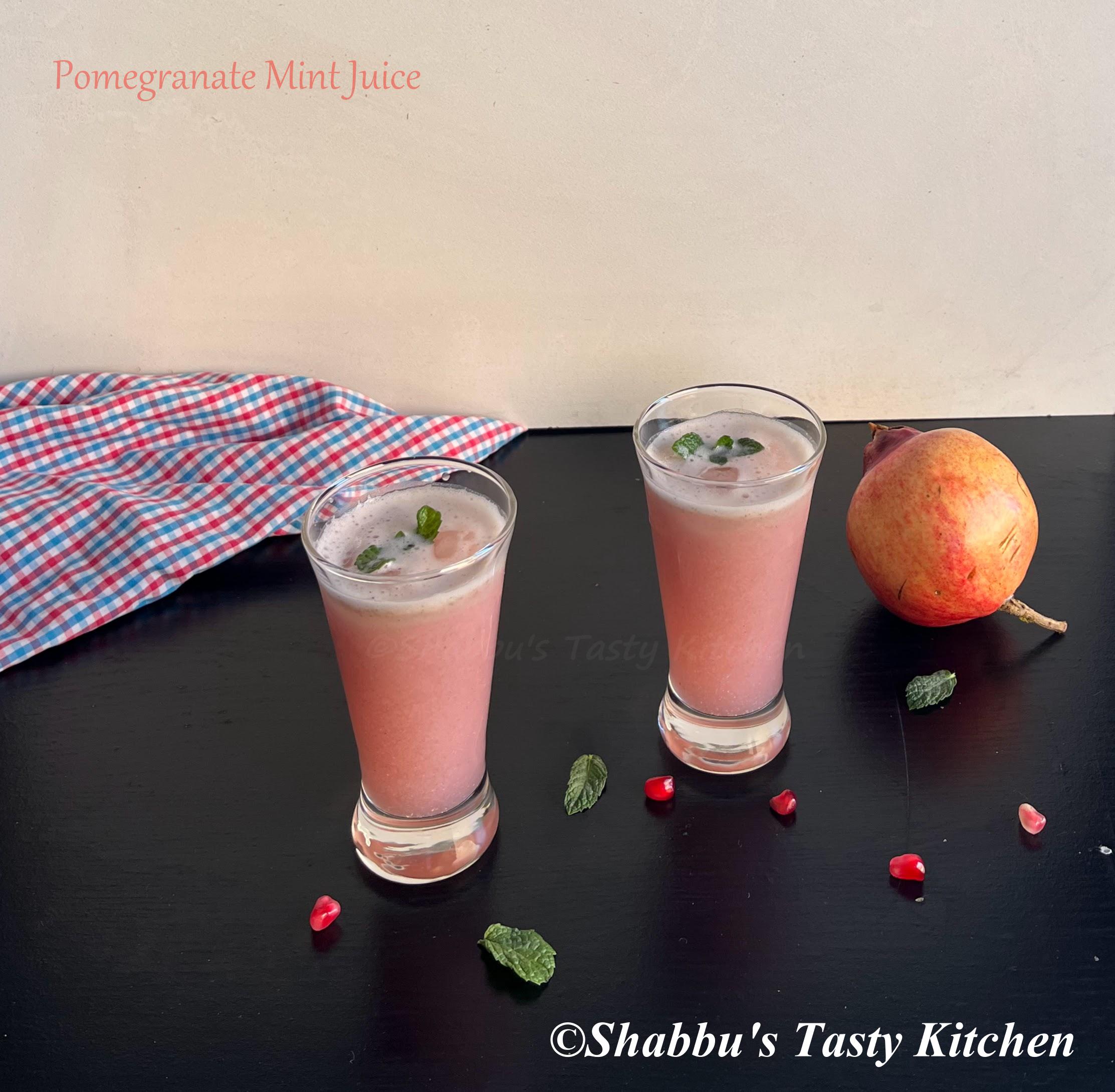 pomegranate-mint-juice