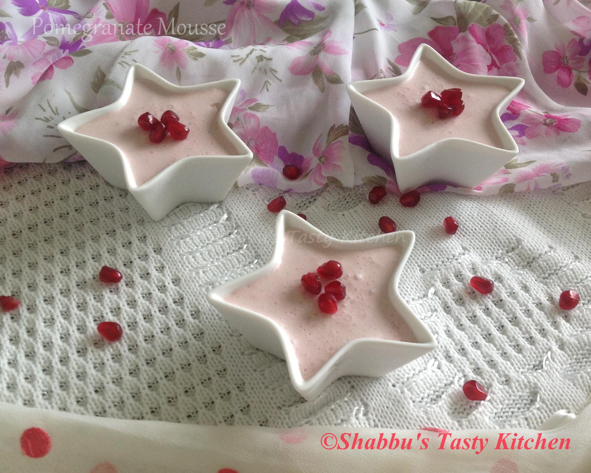 pomegranate-mousse