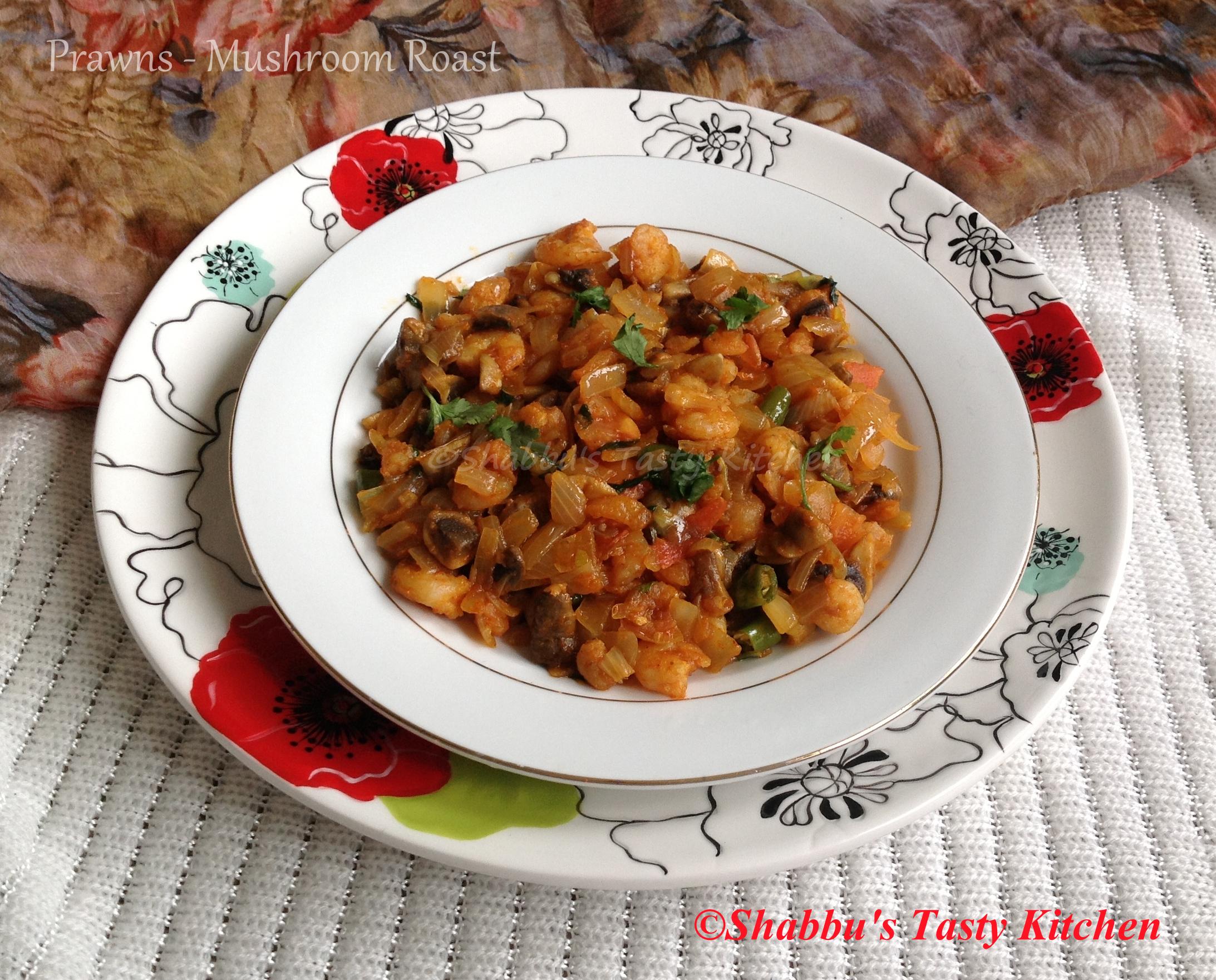 prawns-mushroom-roas