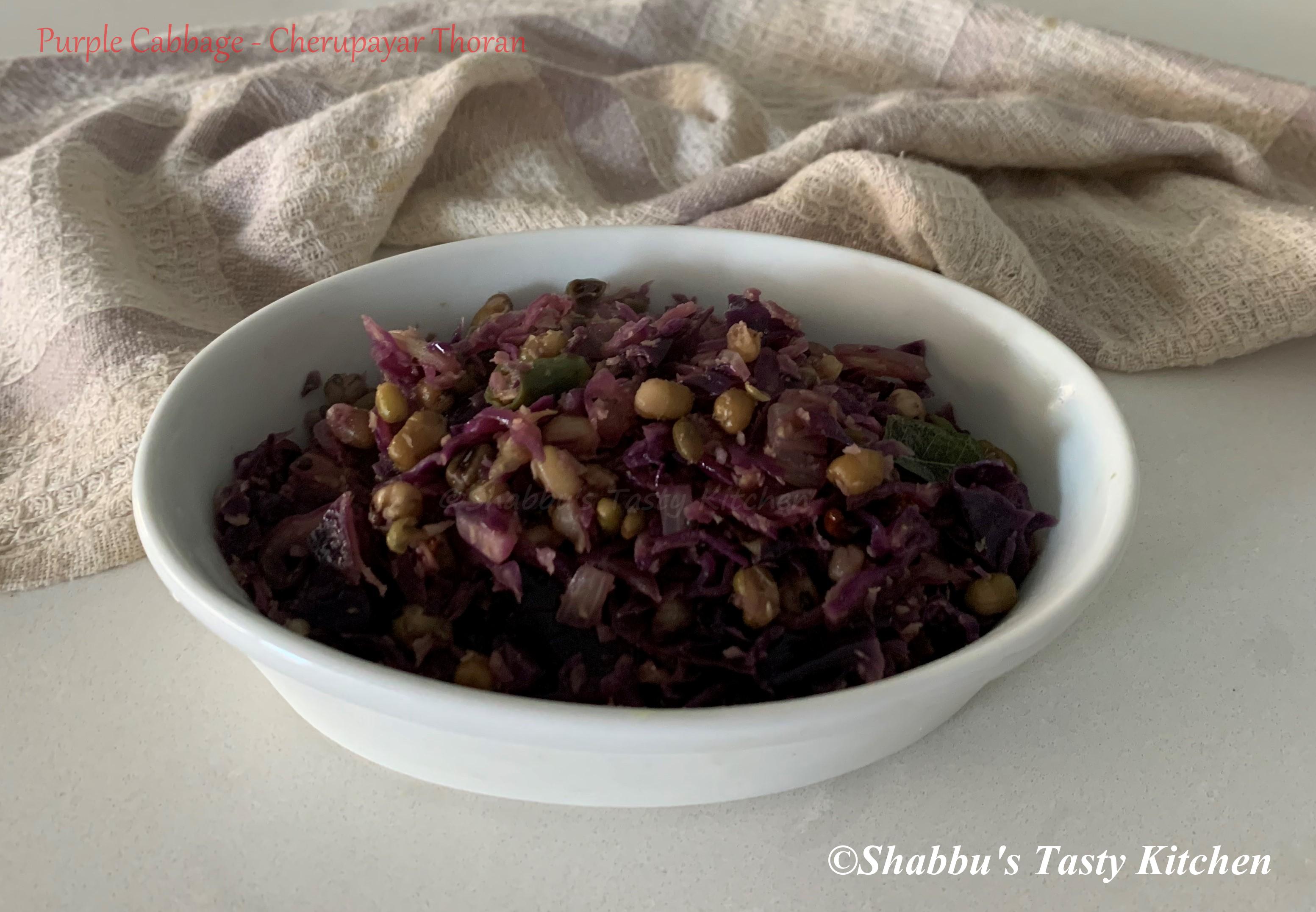 purple-cabbage-cherupayar-green-gram-thoran