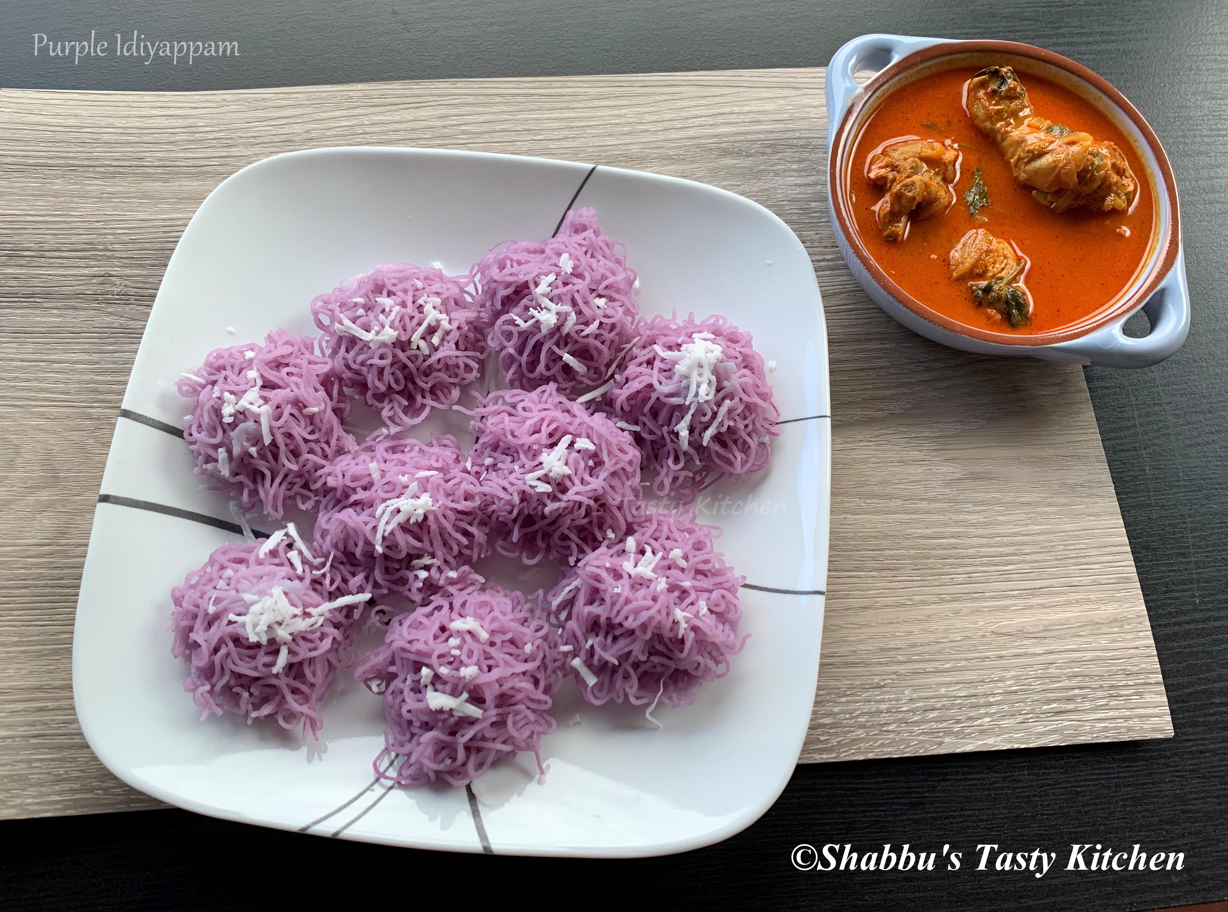 purple-idiyappam-purple-cabbage-idiyappam