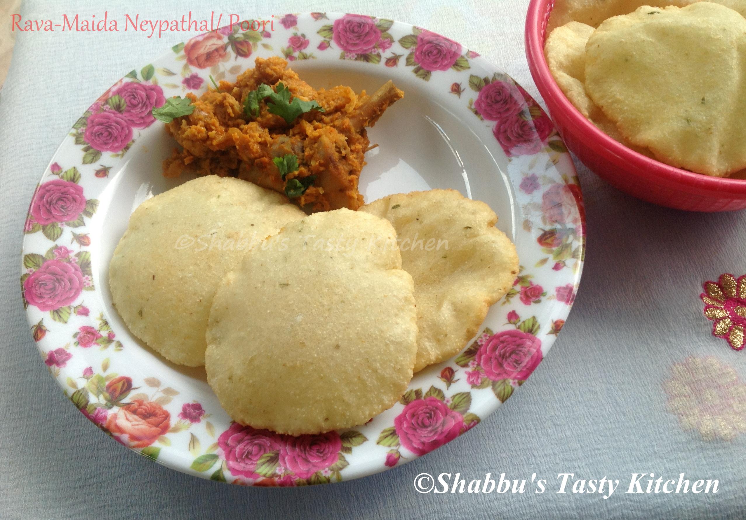 rava-maida-neypathal-poori