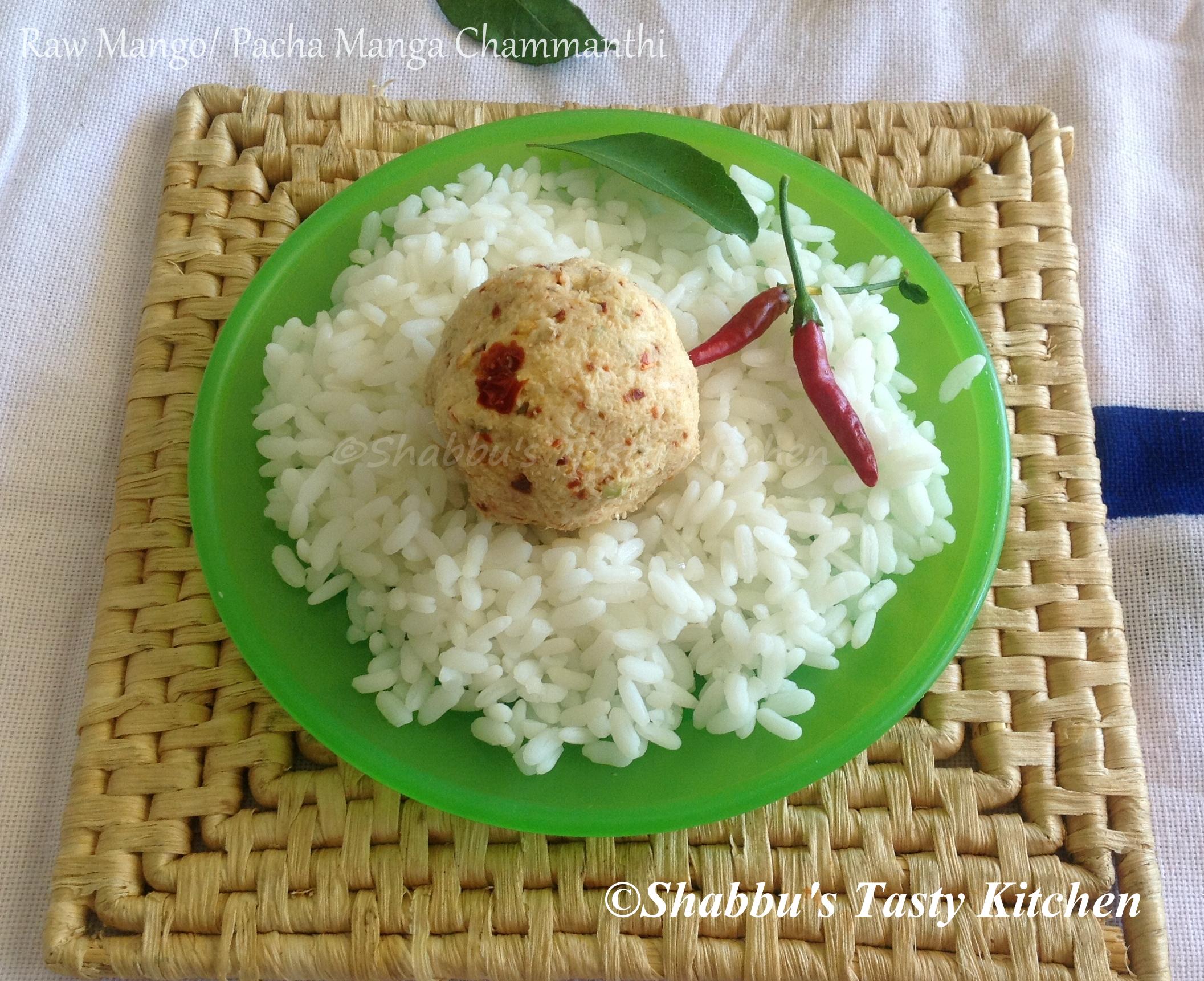 raw-mango-pacha-manga-chammanthi