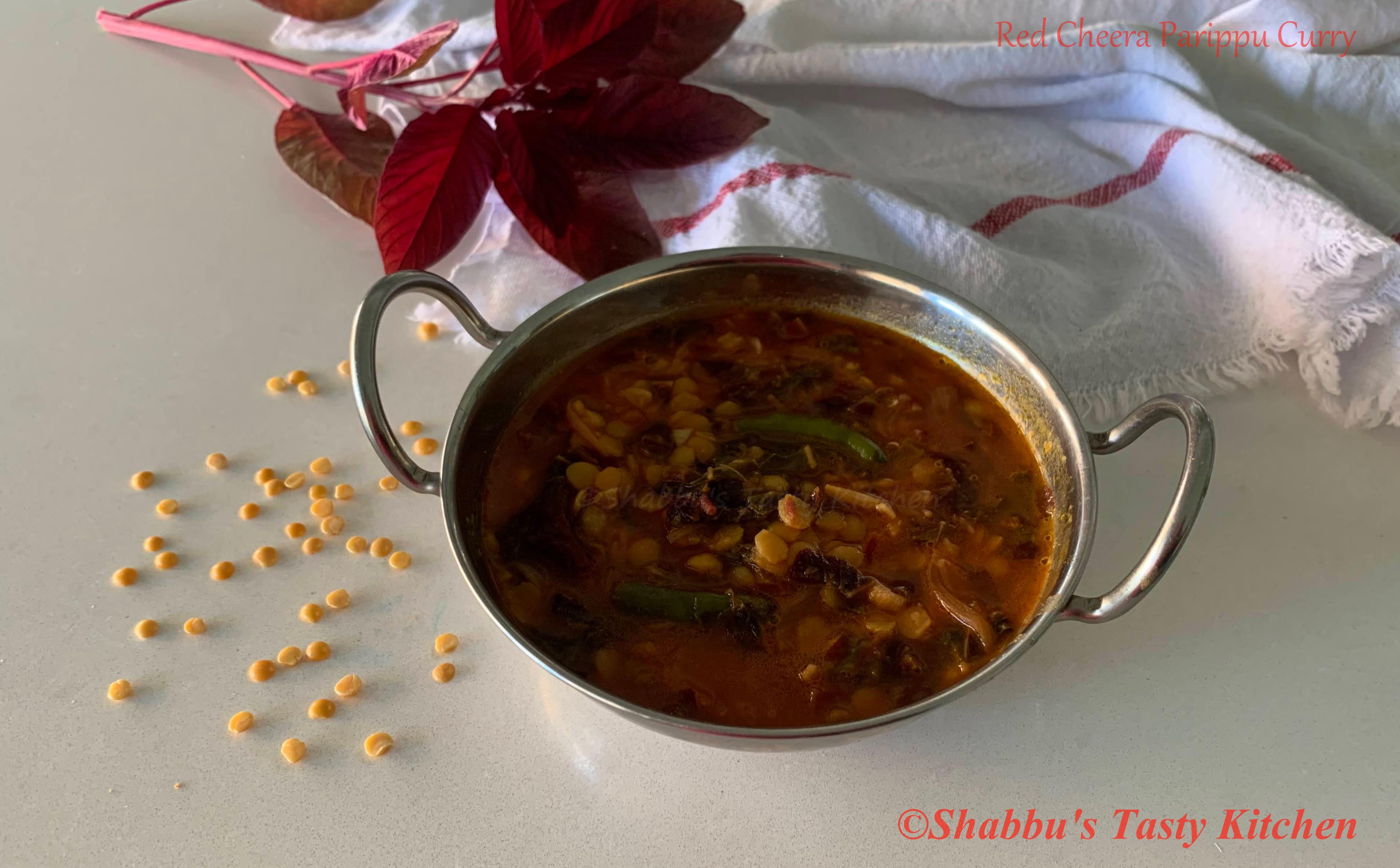 red-spinach-and-dal-curry-chuvanna-cheera-parippu-curry