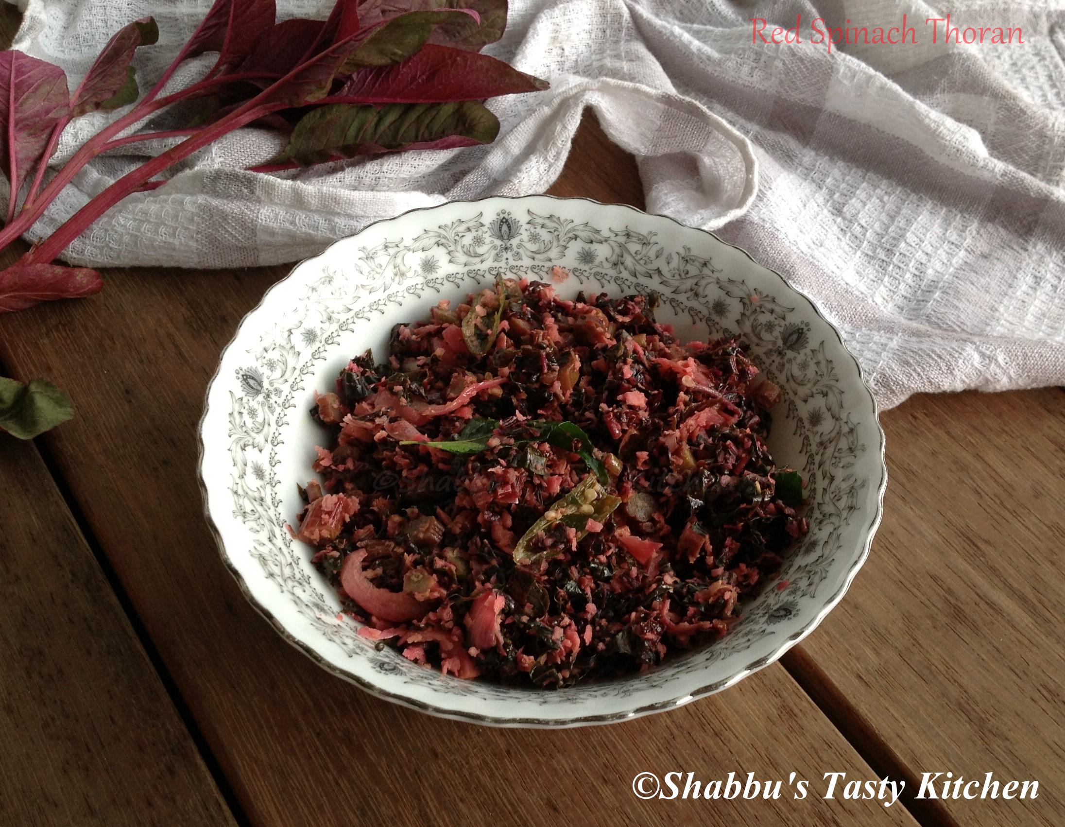 red-spinach-chuvanna-cheera-thoran
